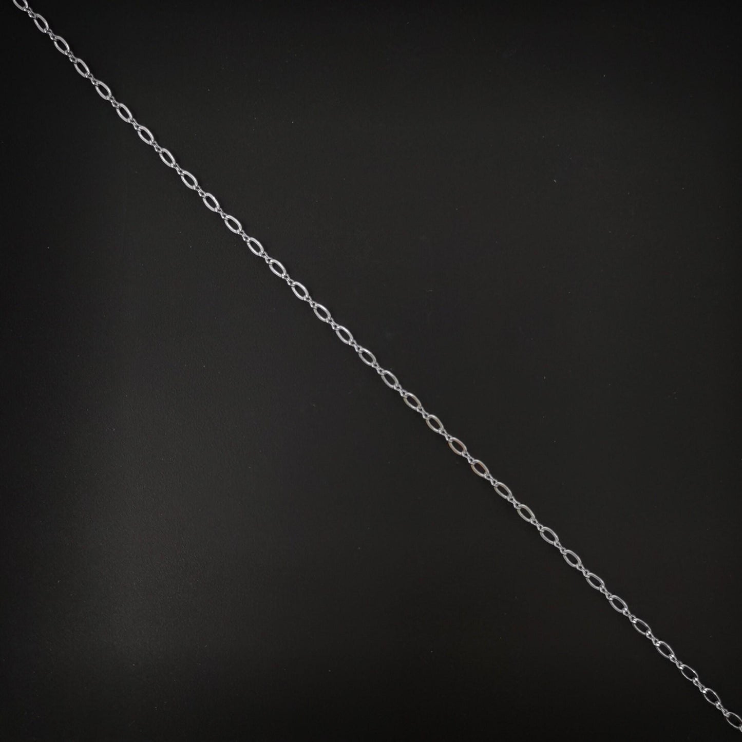 1pc 16" white gold figure 8 rolo chain,2.5 mm figure 8 chain with spring clasp, fancy chain necklace, great quality, jewelry supplies,wa 488
