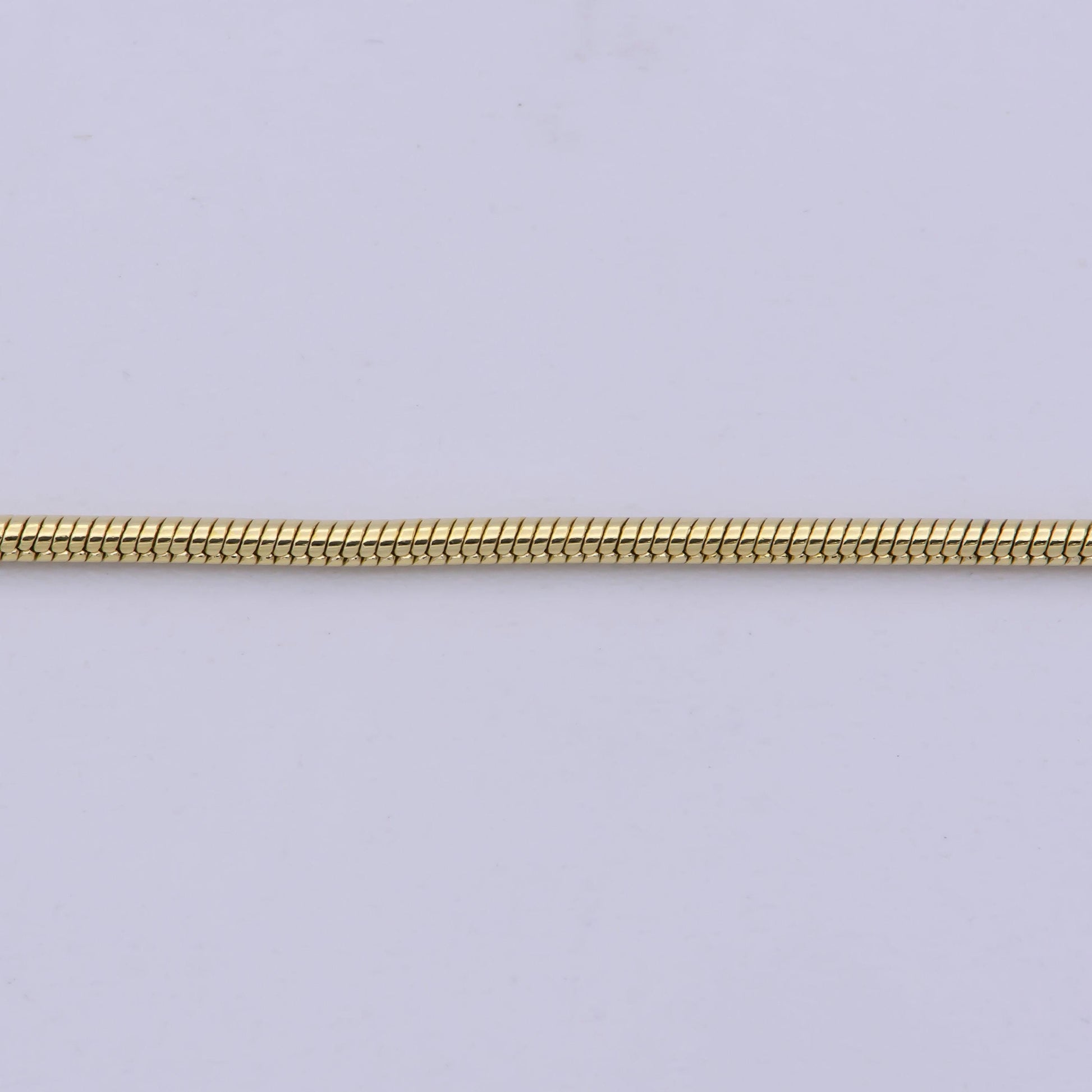 1pc 19.9' ready to use gold cocoon necklace chain, layer snake chain dainty necklace, for pendant charm necklace making,wa-413