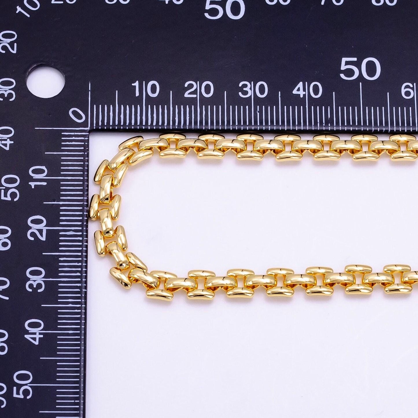 Bold gold panther chain necklace 16 inch long layering necklace statement necklace in 14k gold filled jewelry gift for her wa2474