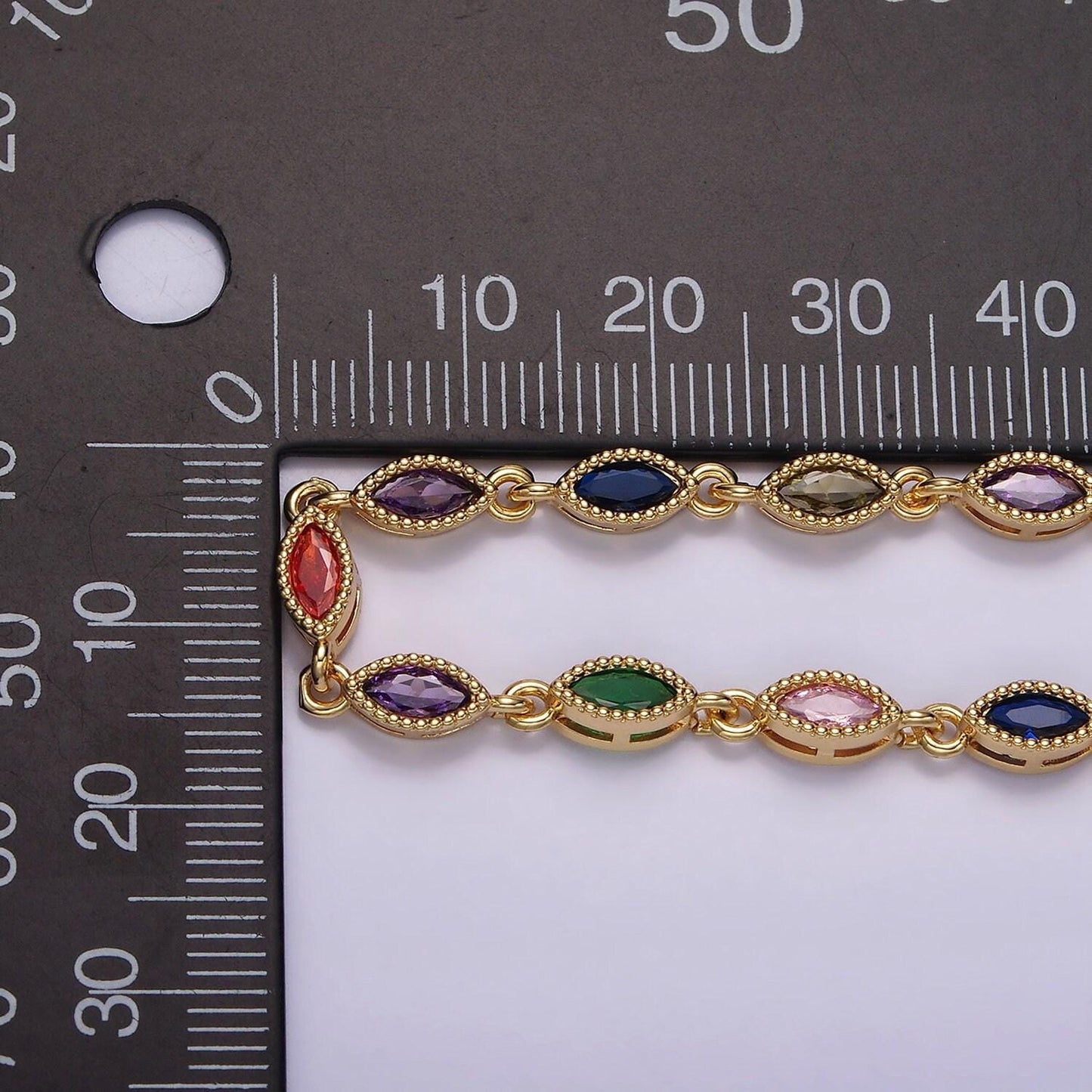 Gold necklace colorful necklace cz stone necklace 14k gold filled cubic eye oval necklace dainty necklace gift for her wa2240