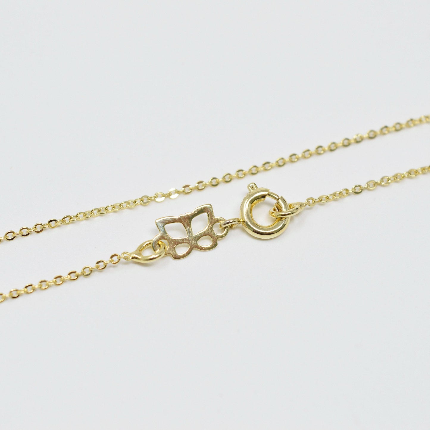 24k gold filled cable chain, every day chain necklace, layering chain necklace, dainty gold necklace for minimalist jewelry making wa-220