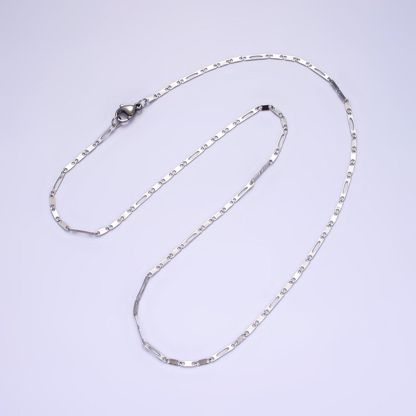 18 inch stainless steel flat anchor mariner chain for wholesale chains and jewelry making supplies findings wa2112