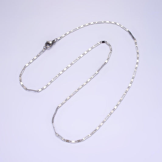 18 inch stainless steel flat anchor mariner chain for wholesale chains and jewelry making supplies findings wa2112