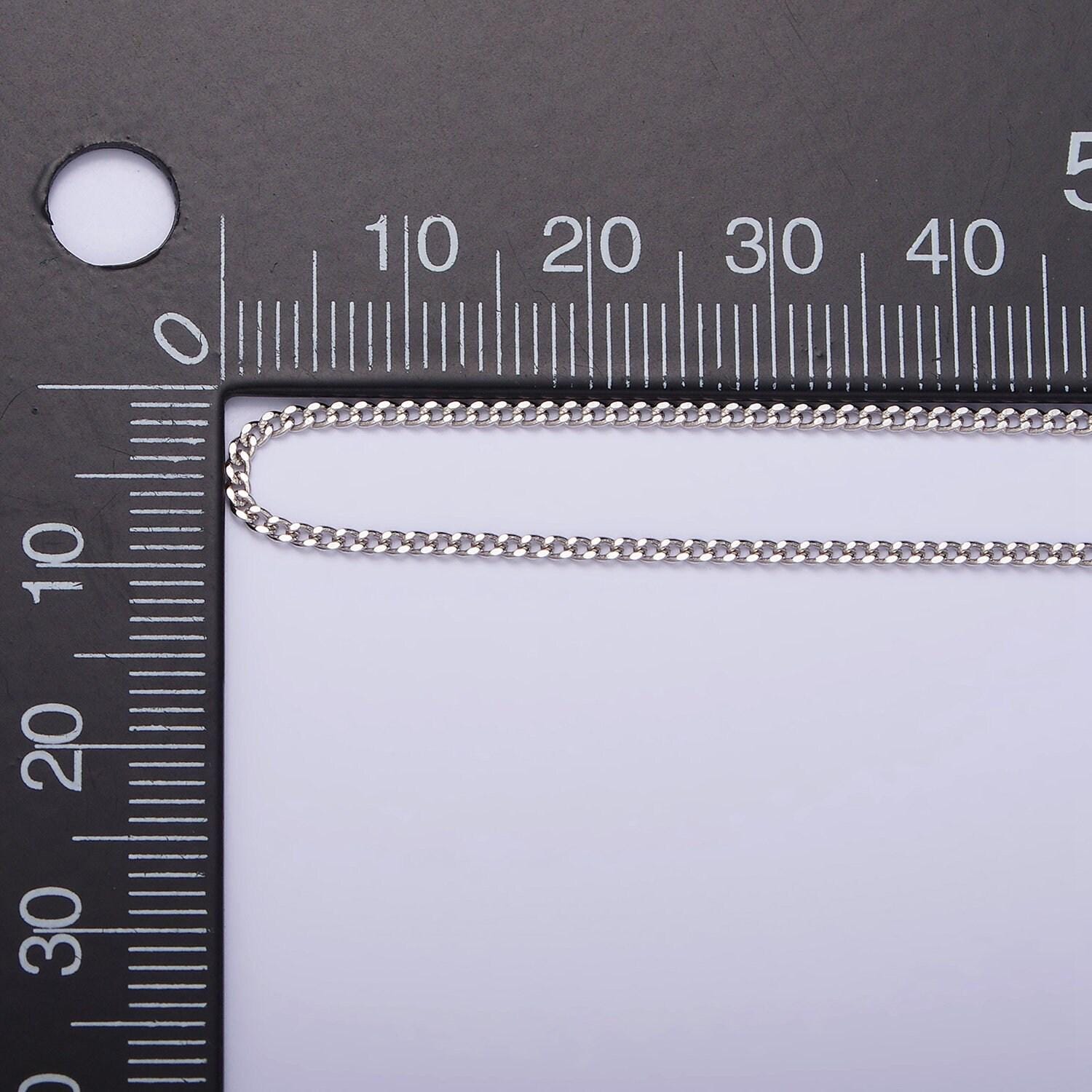 S925 sterling silver 0.8mm dainty snake chain 15.35 inch chain choker necklace | wa-1965