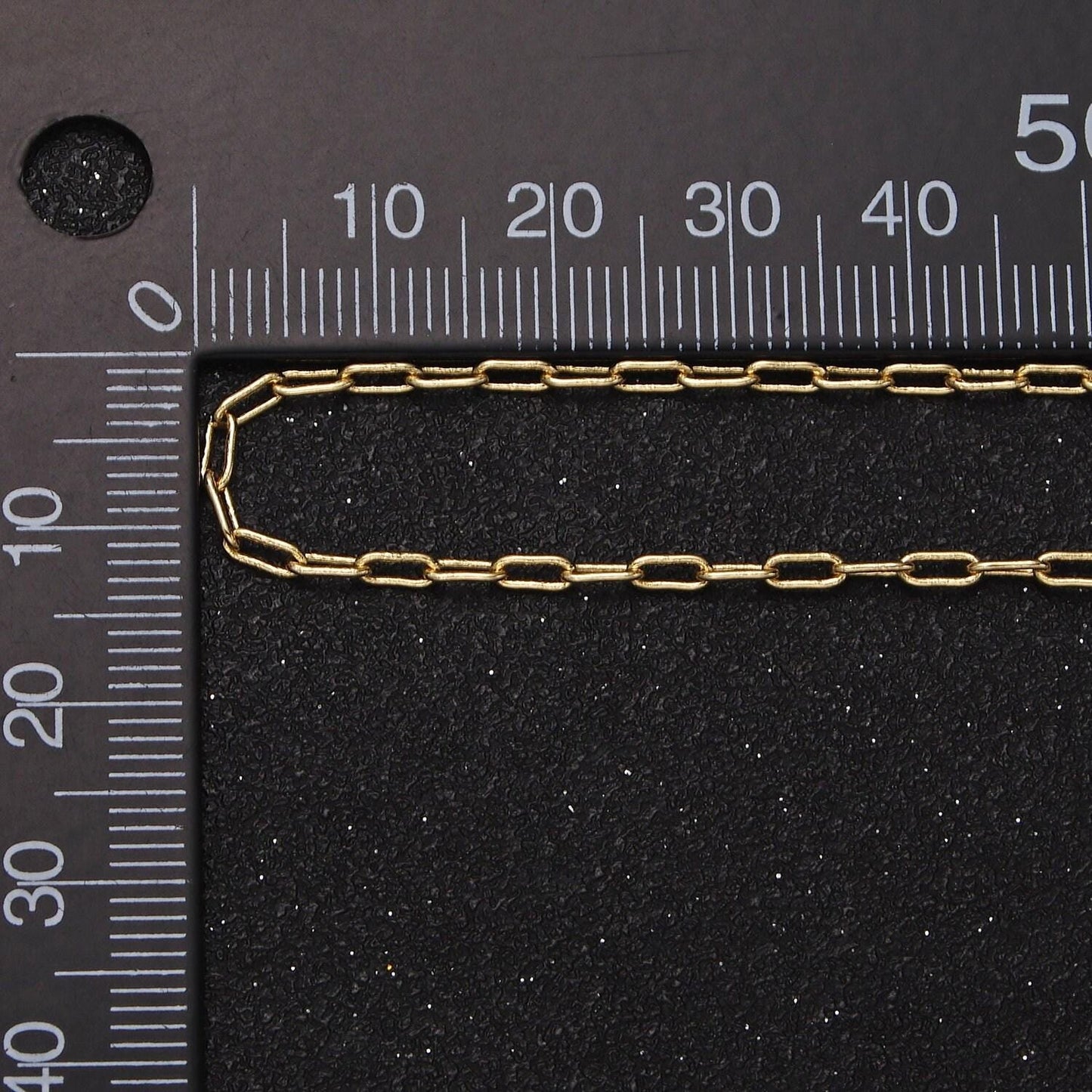 1pc 15.75'' ready to use 14k gold filled paper clip necklace chain, choker cable chain necklace pendant charm jewelry making supply wa1871