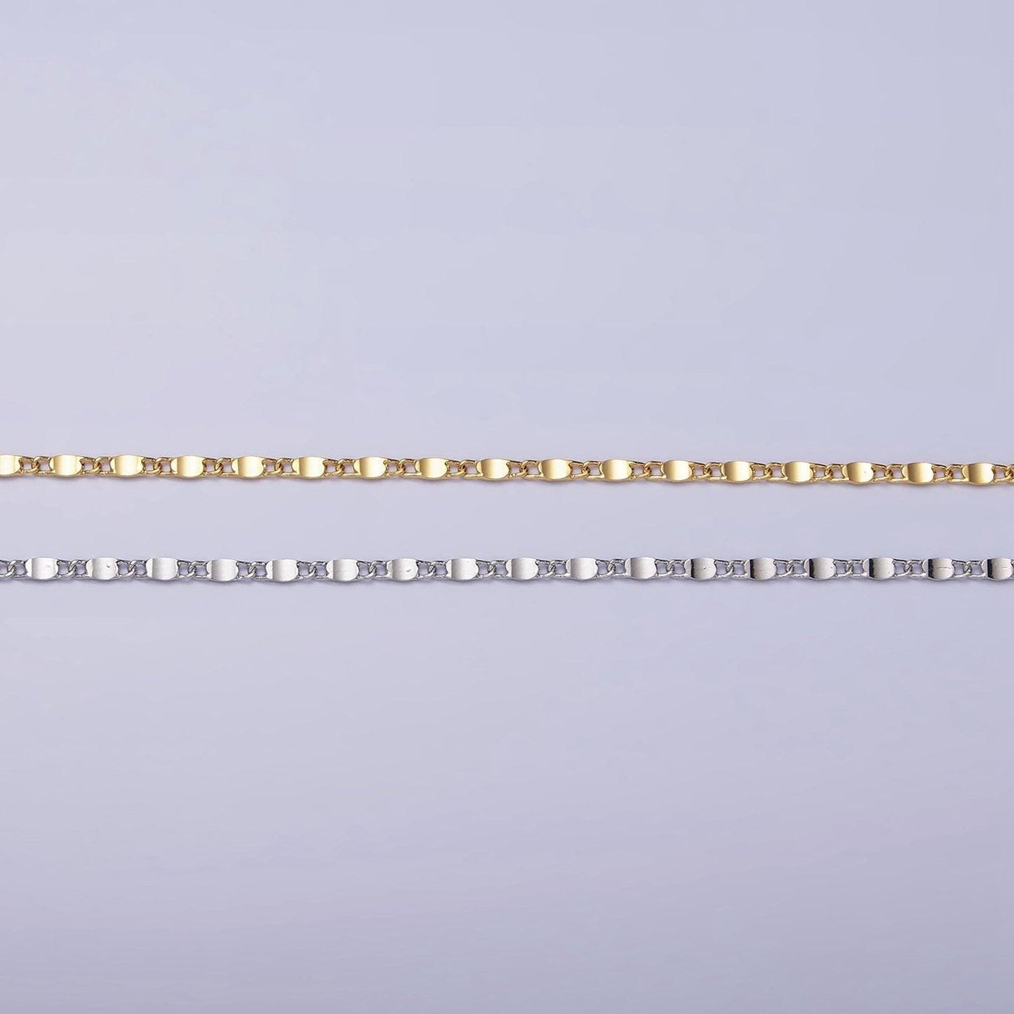 24k gold filled twisted chain with gold beads for wholesale necklace dainty satellite chain jewelry making supplies | wa1847 wa1848