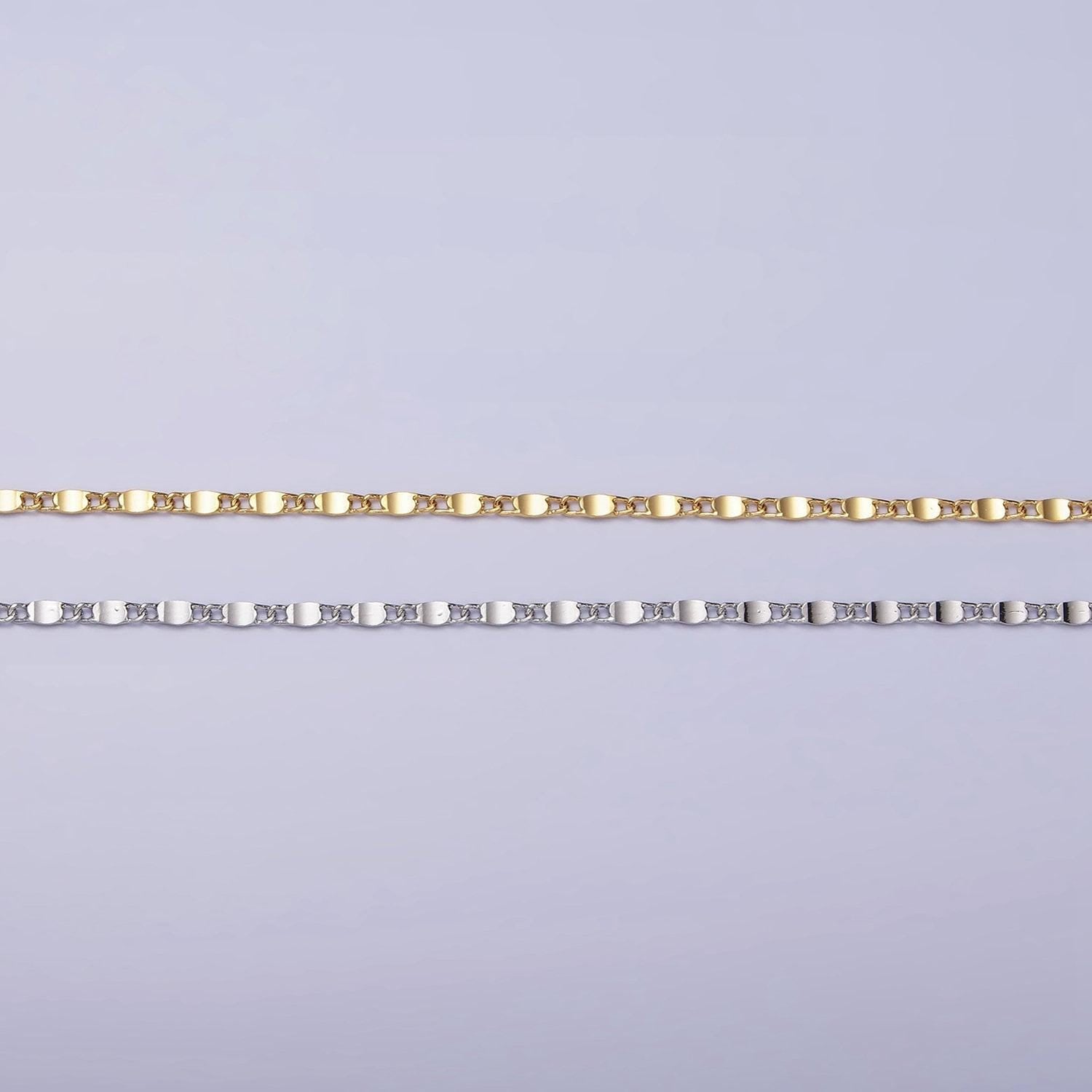 24k gold filled twisted chain with gold beads for wholesale necklace dainty satellite chain jewelry making supplies | wa1847 wa1848