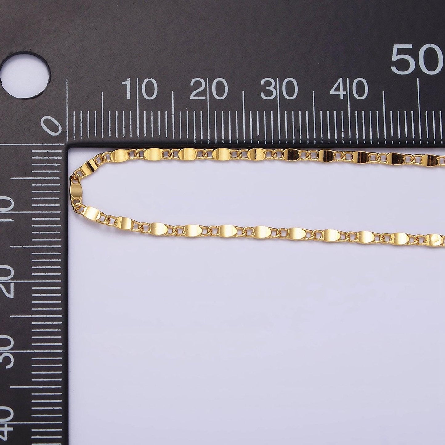 24k gold filled twisted chain with gold beads for wholesale necklace dainty satellite chain jewelry making supplies | wa1847 wa1848