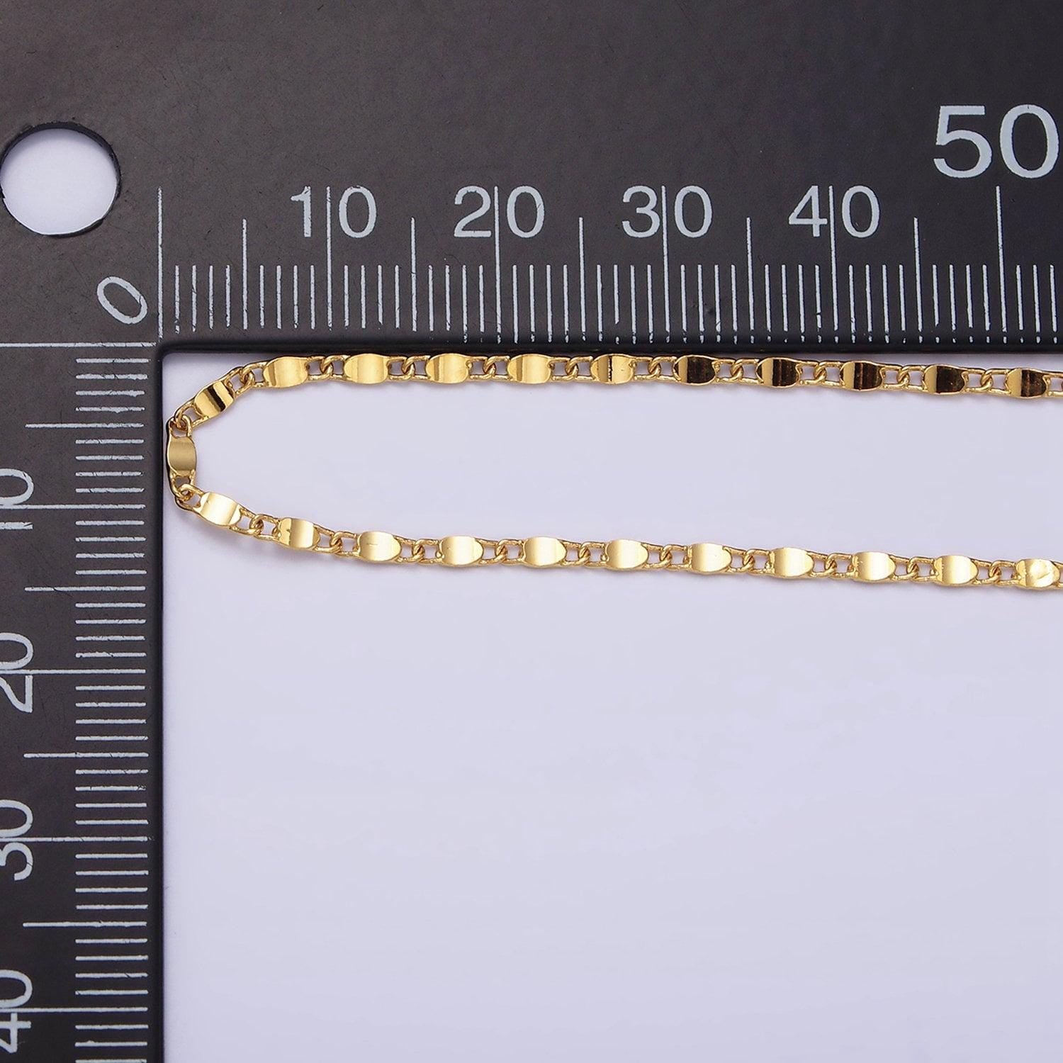 24k gold filled twisted chain with gold beads for wholesale necklace dainty satellite chain jewelry making supplies | wa1847 wa1848