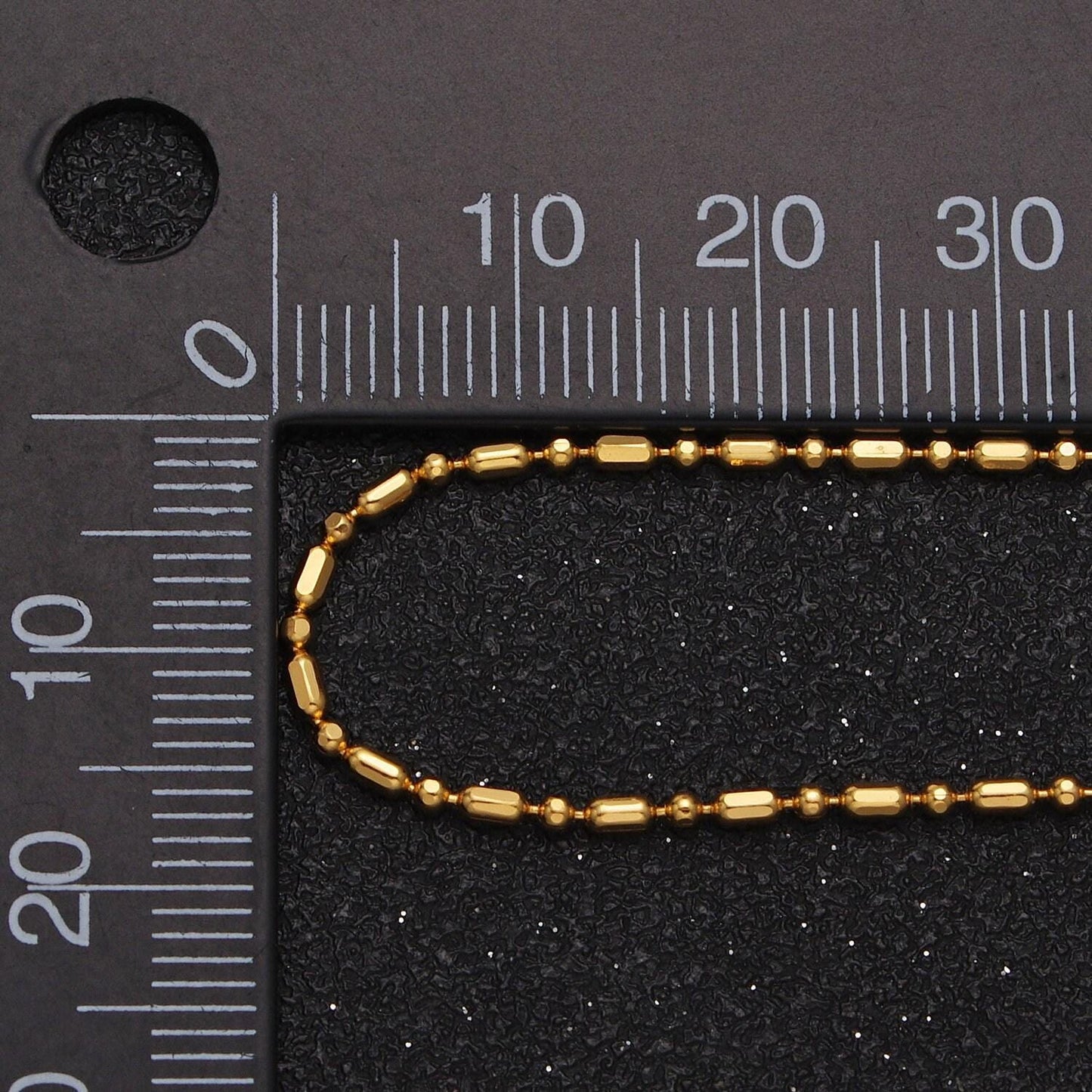 17.75 inch tube chain gold filled dainty tube cable link necklace ready to wear for jewelry making w/ clasp for jewelry making supply wa1585