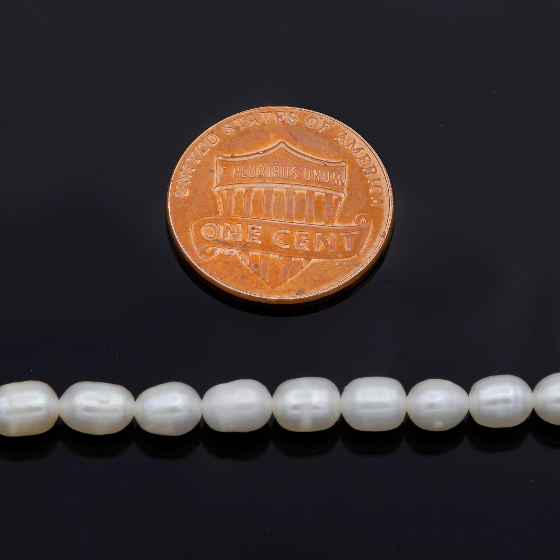 Natural white oval rice freshwater pearl beads awesome luster quality genuine cultured fresh water small seed pearls 3.3mm-3.5mm aaa, wa-150