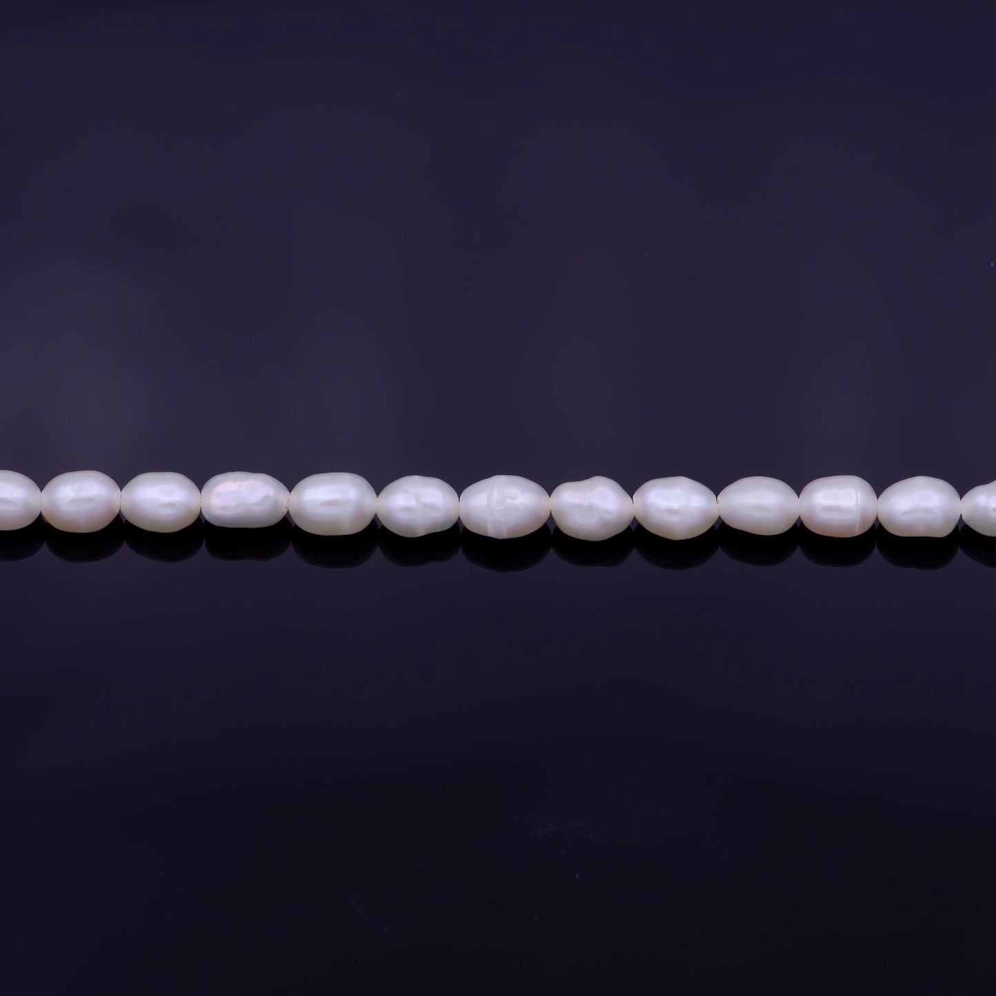 Aaa natural fresh water pearl beads white 4.2mm nugget potato shape pearl for jewelry making supply wholesale pearl