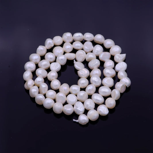 5.5mm seed pearl freshwater pearl, small pearls strand potato seed pearls, genuine culture pearl beads, seed pearl wholesale, wa-1334