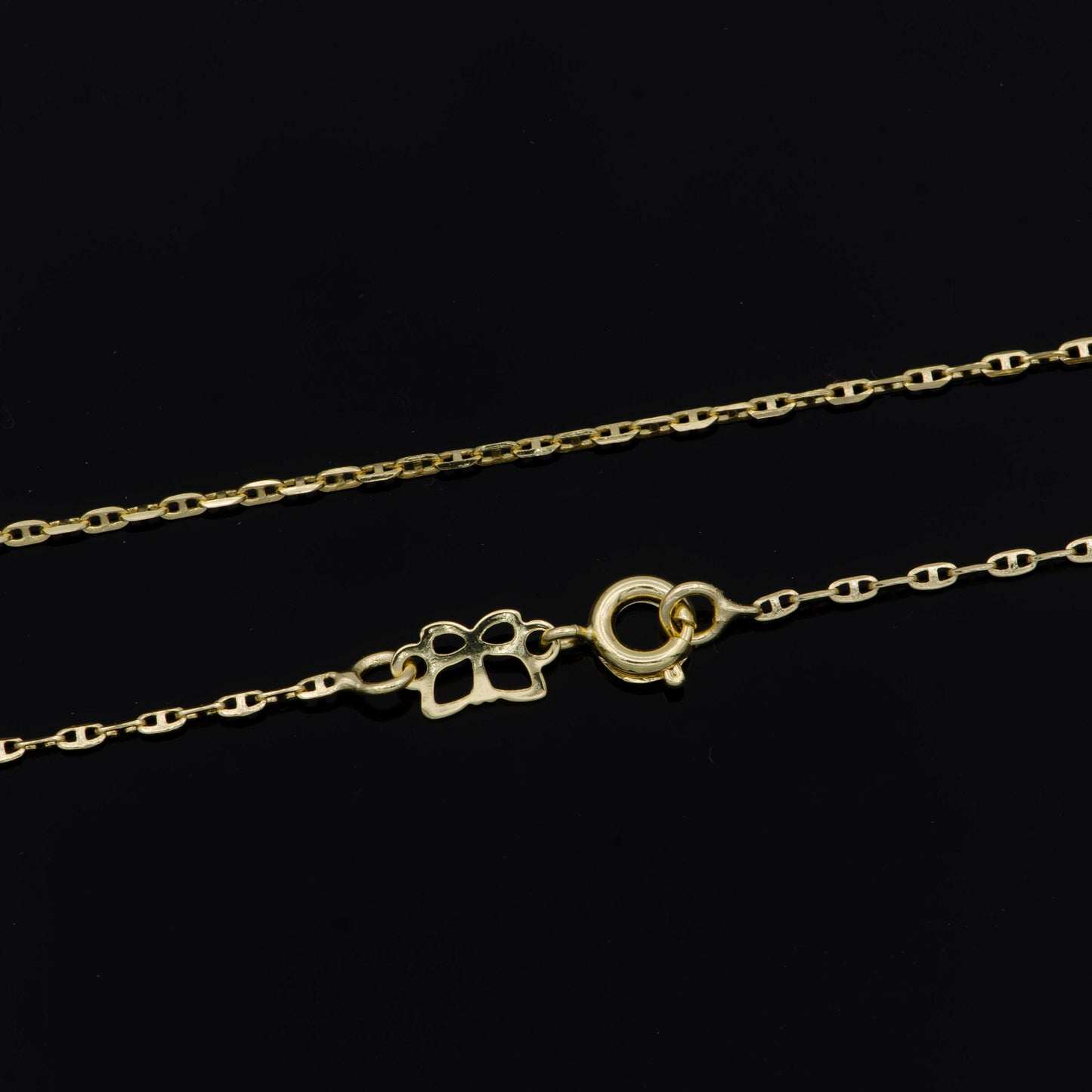 1x ready to use gold anchor necklace chain, layering mariner chain dainty necklace,for pendant charm necklace making,77, 941,942