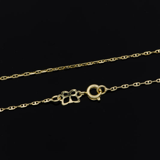 1x ready to use gold anchor necklace chain, layering mariner chain dainty necklace,for pendant charm necklace making,77, 941,942