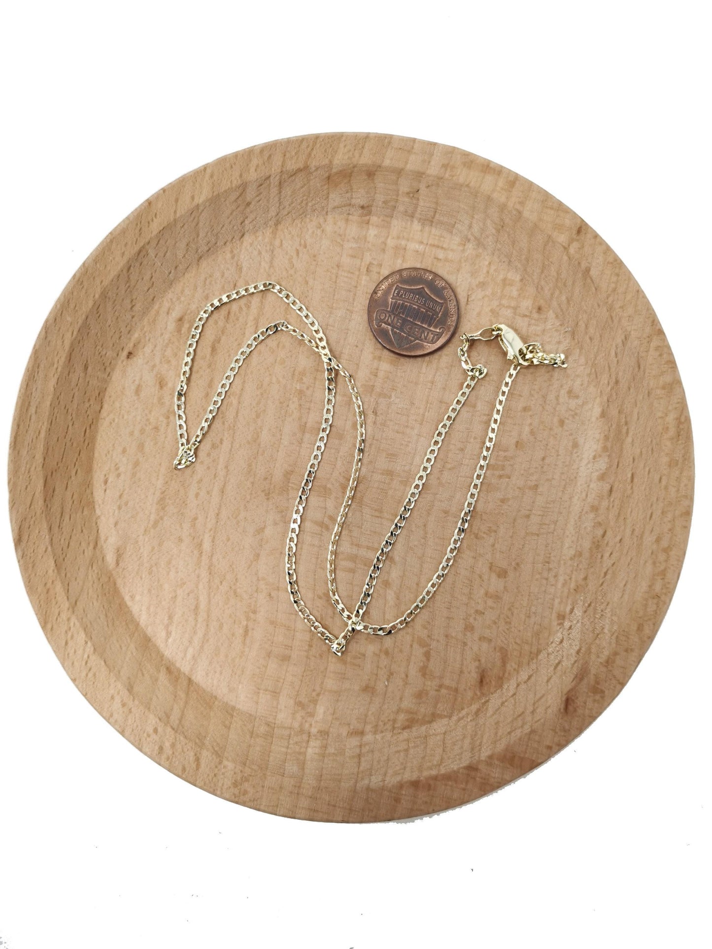1pc 17.7'' ready to use 14k gold filled herringbone curb necklace chain, layer curb chain dainty necklace, for pendant charm necklace making