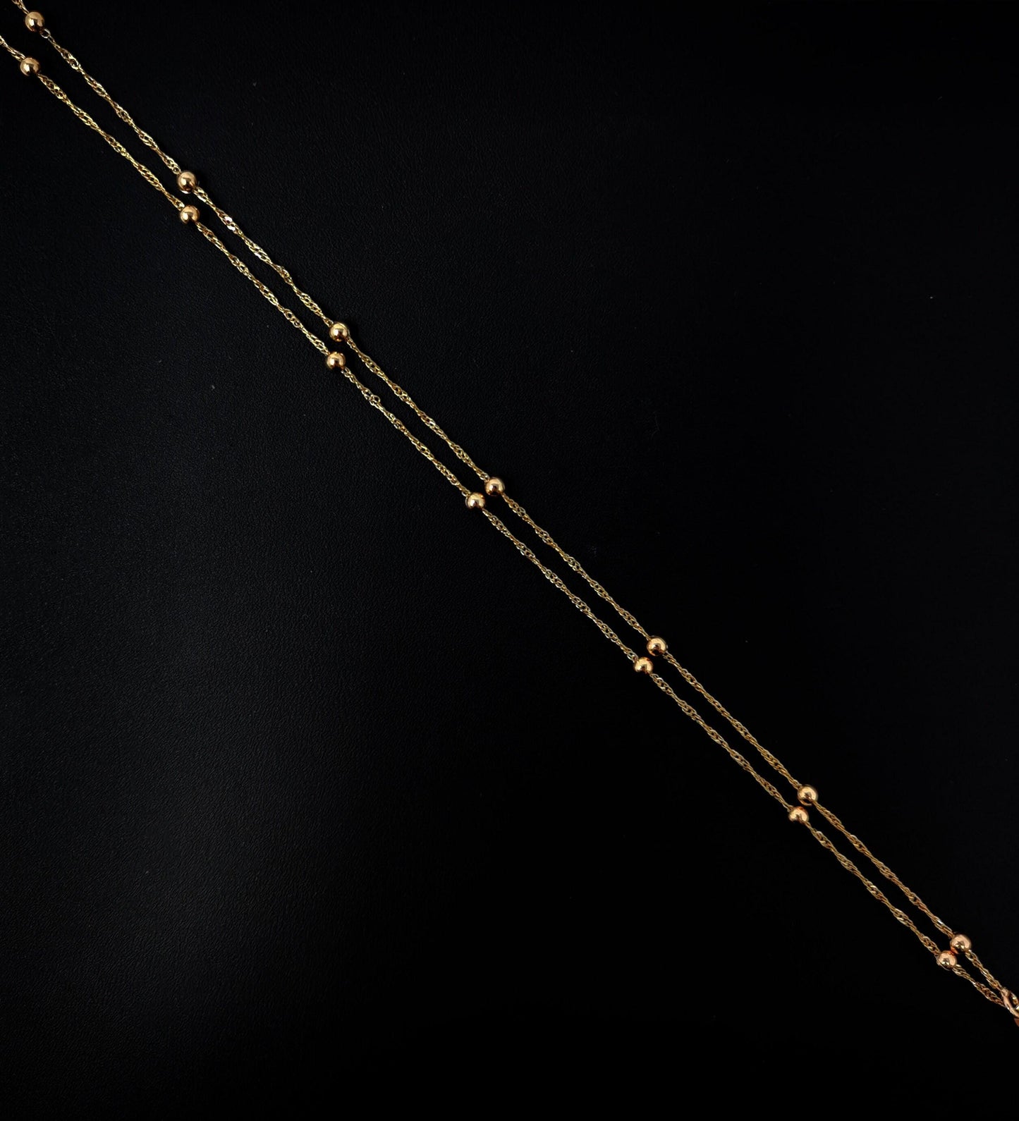 1pc 19.5'' ready to use gold ball necklace chain, layering satellite chain dainty necklace,perfect for pendant charm necklace, 411