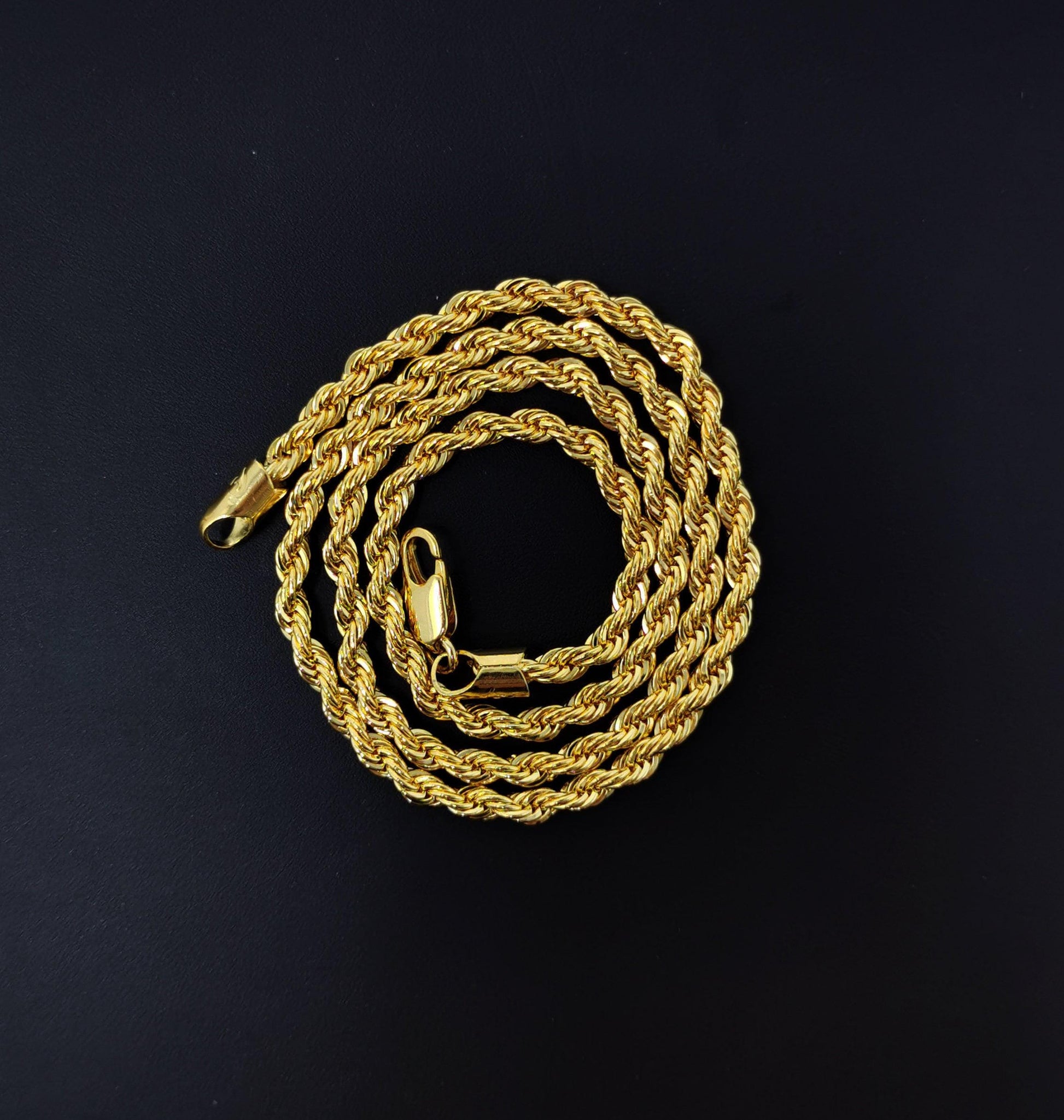 1pc 18'' ready to use gold rope necklace chain, layering rope chain dainty necklace, for pendant charm necklace, chain-435/ 290