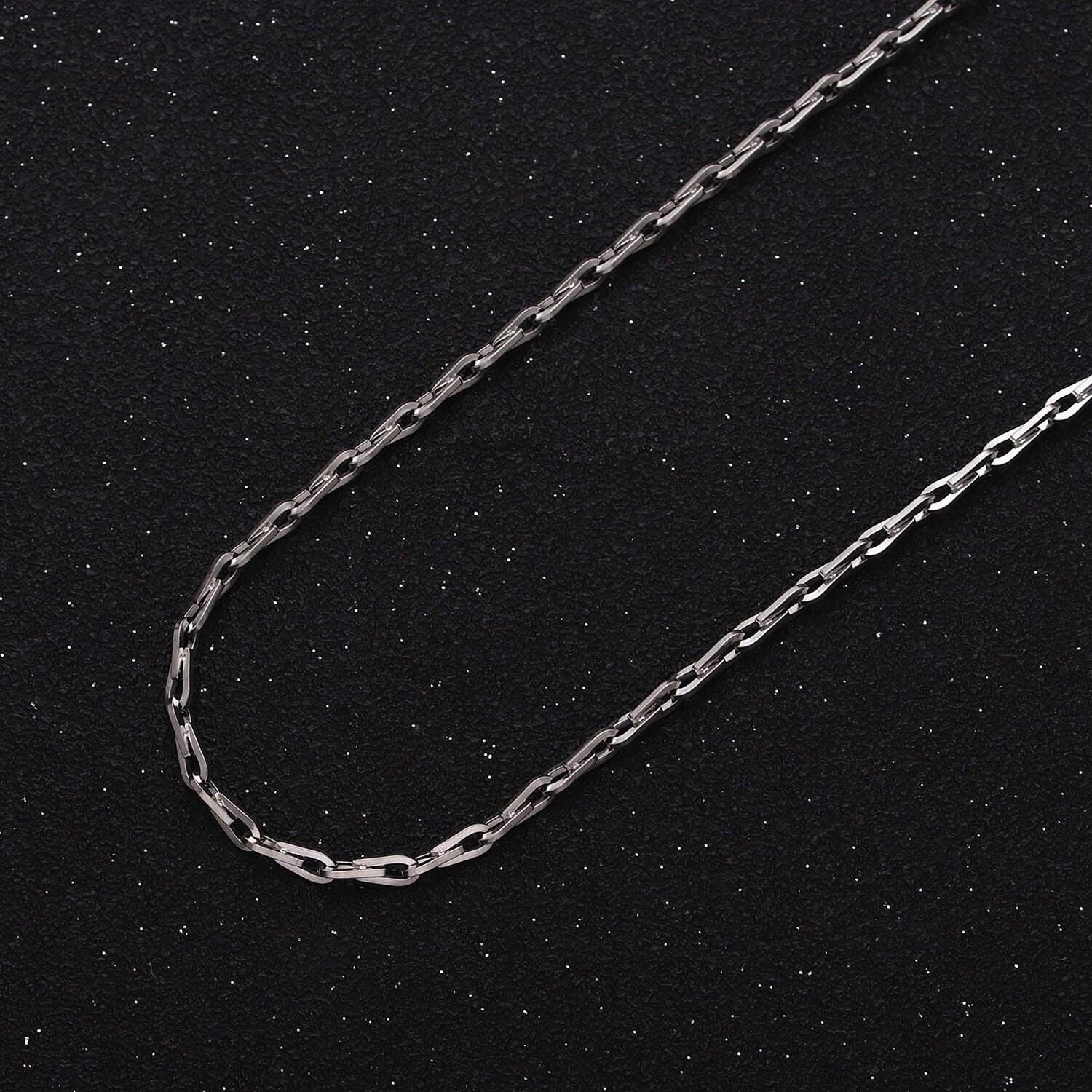 Dainty gold horse shoe chain 2.1mm unfinished chain by yard unique horseshoe link chain | roll-1265 1266