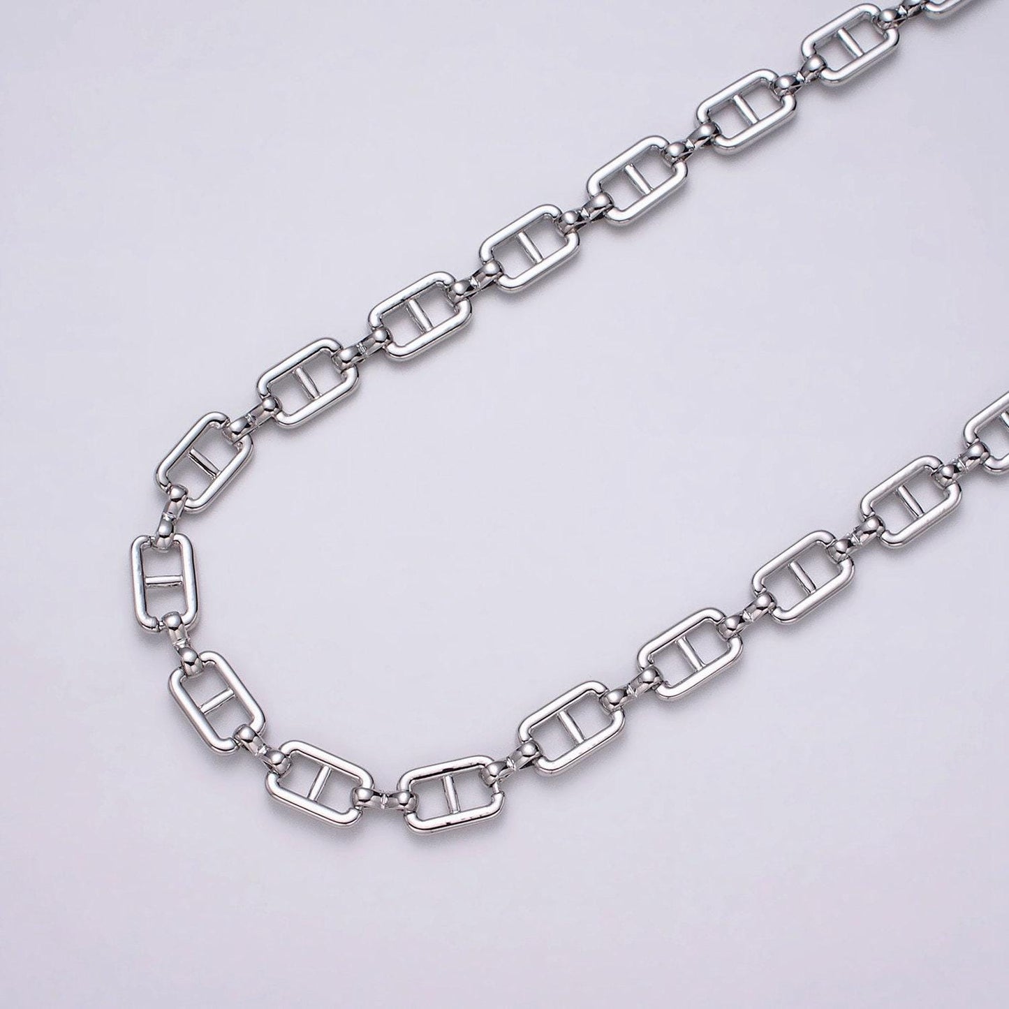 Large 16k gold filled pill chain link oval cable unfinished chain 9.6mm chain for jewelry making | roll-1221