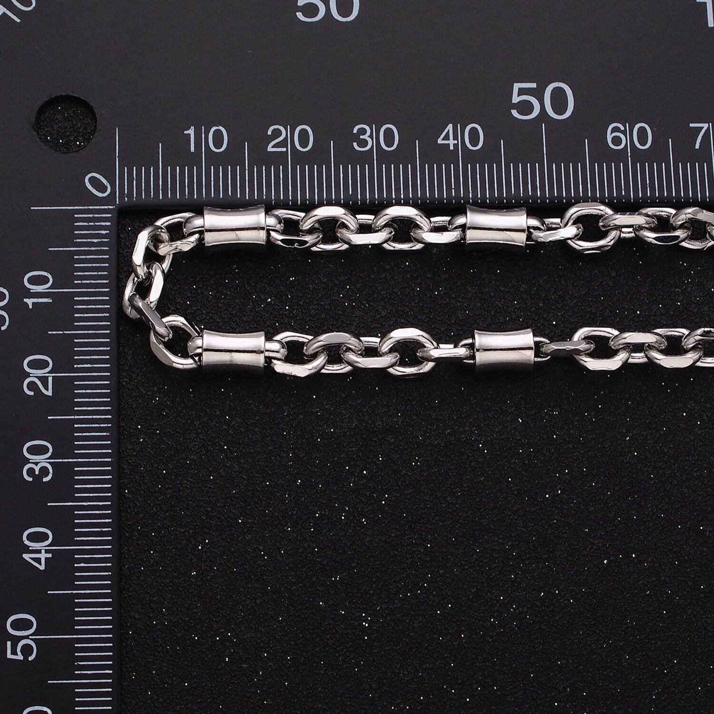 16k gold filled tube satellite chain cable link unfinished chain in gold & silver | roll-1225 roll-1226