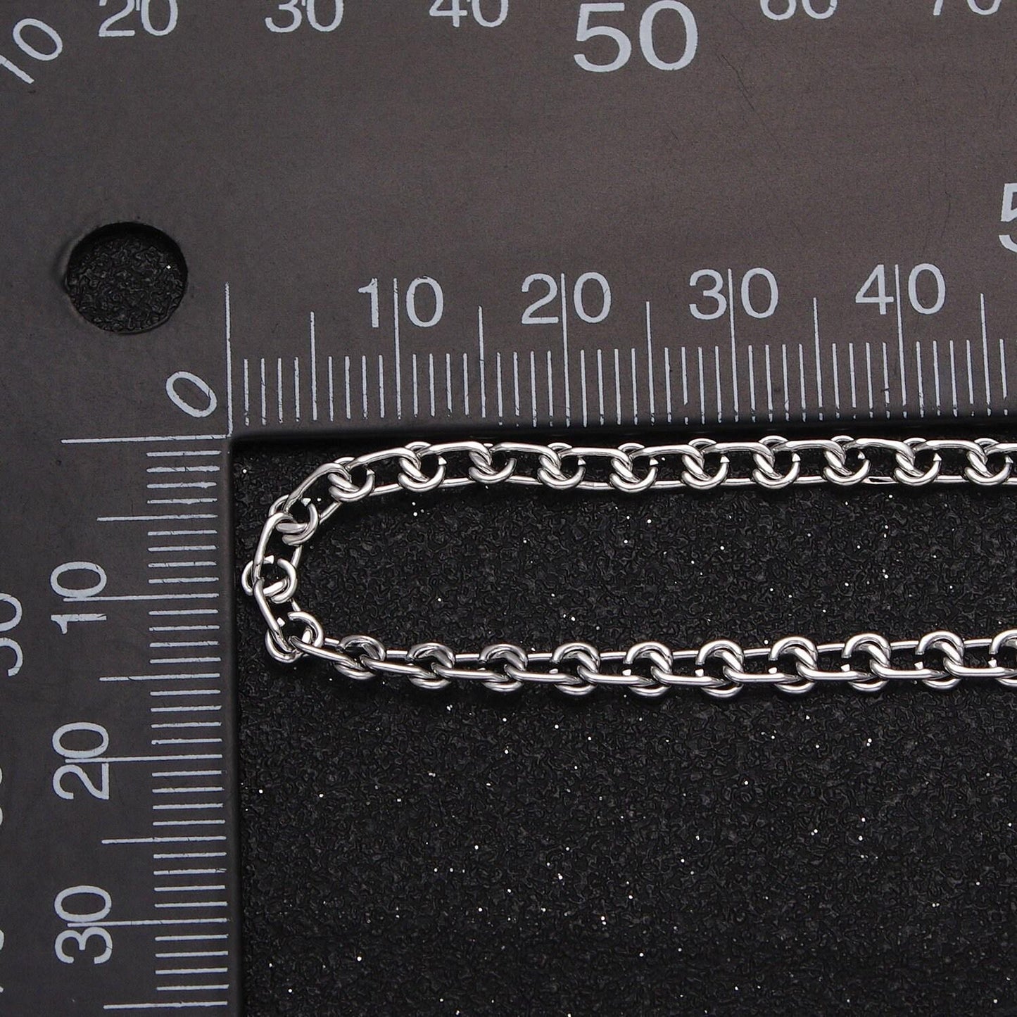 24k gold filled 4mm 5mm 6mm double cable link unfinished designed chain for statement jewelry making wholesale chain roll-1064