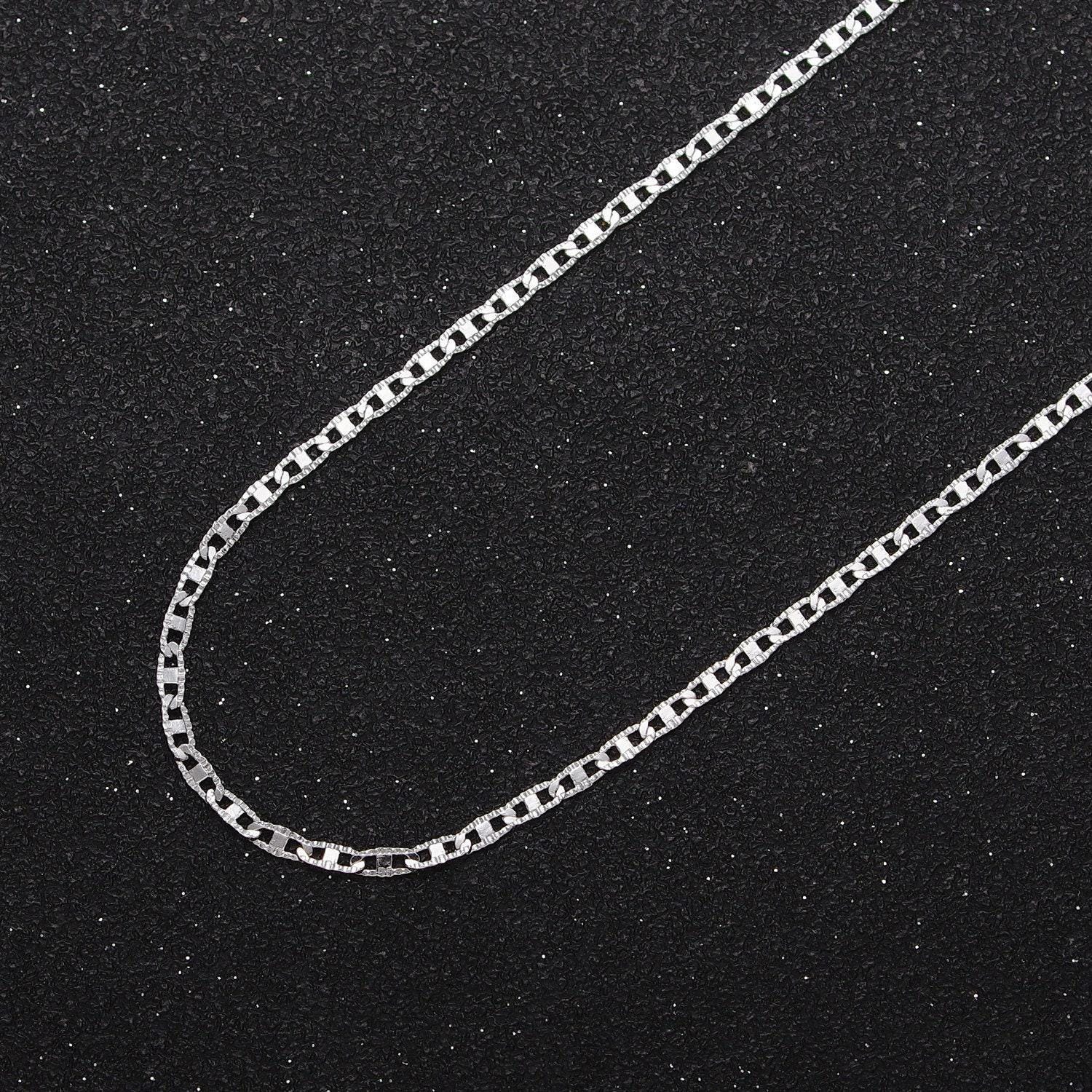 24k gold filled mariner chain link anchor unfinished chain for jewelry making | roll-1042