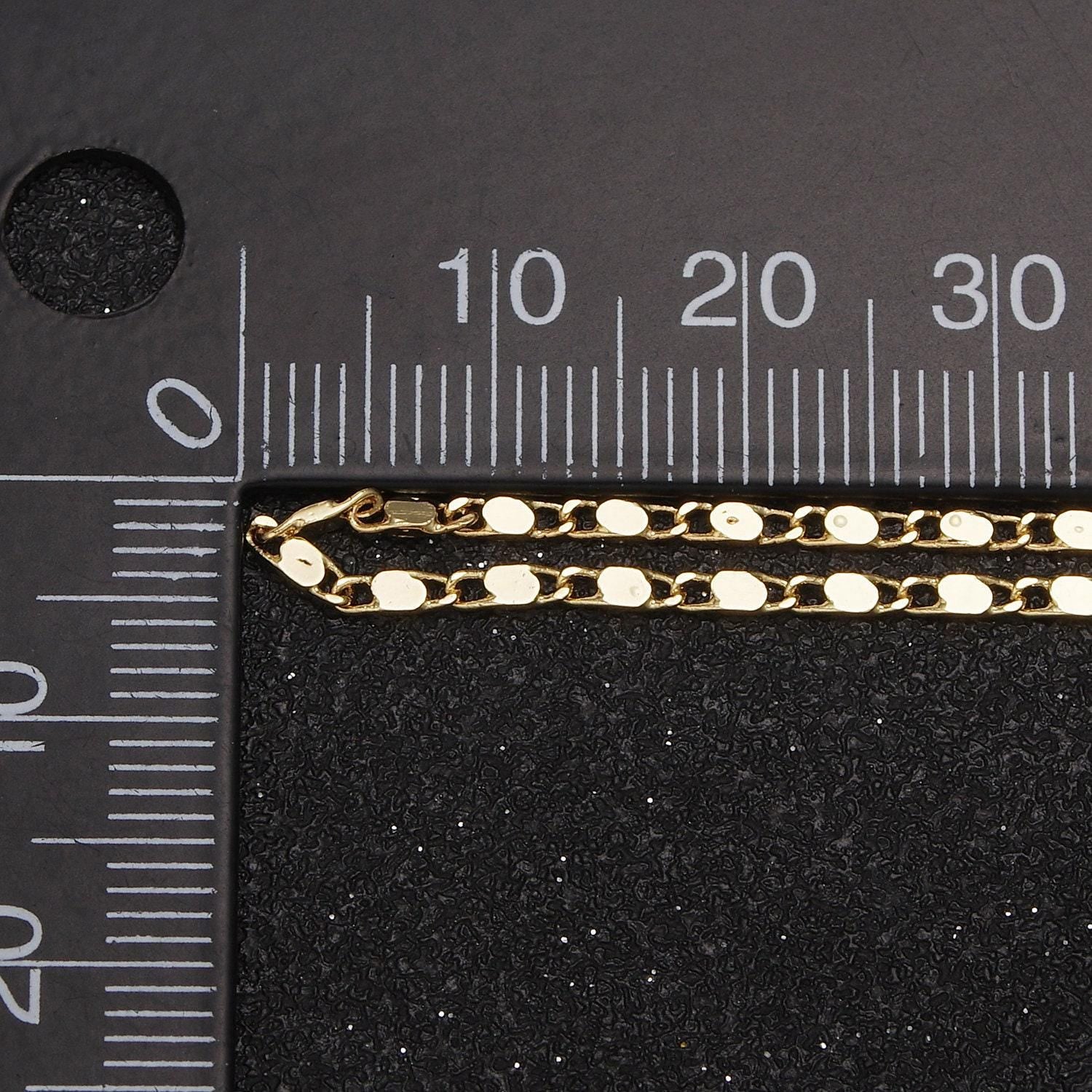 24k gold filled anchor tube link chain by yard, dainty 1.5mm width gold & silver chain, wholesale bulk roll chain for jewelry making, 676