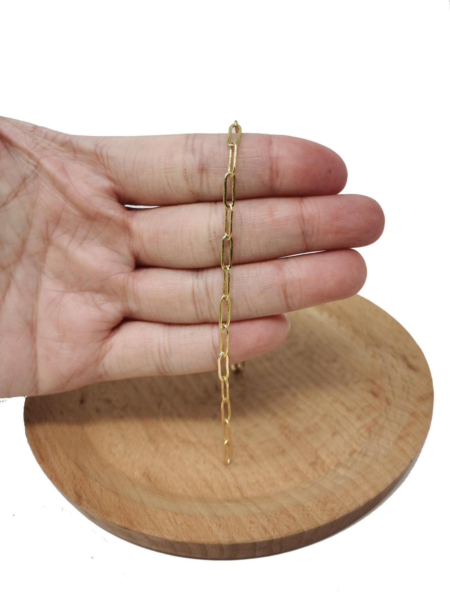 14k gold rolo cable chain by yard, cable rolo chain , wholesale bulk roll chain forjewelry thickness 0.5mm roll-49,5,34