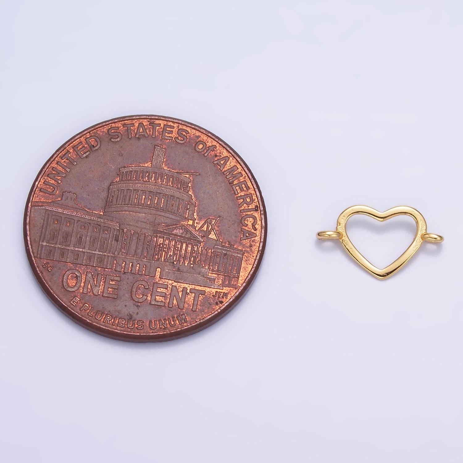 Mini Silver Heart Charm Connector s925 Sterling Silver Love Link Connector for Bracelet Necklace Supply for Permanent Jewelry SL619