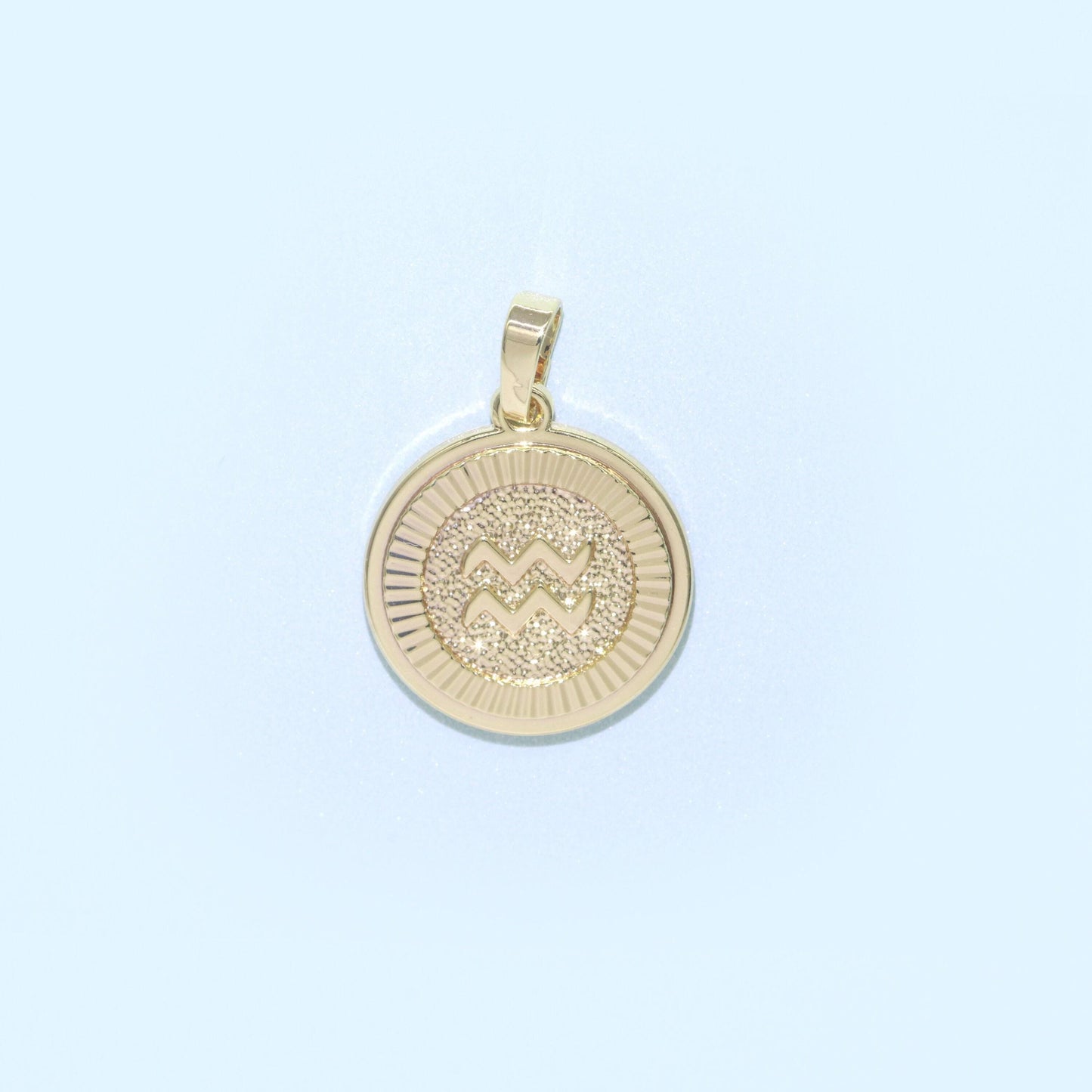 Gold filled constellation charms, zodiac star symbol, horoscope charm, gold astrological pendant medallion minimalist jewelry a1719-1724