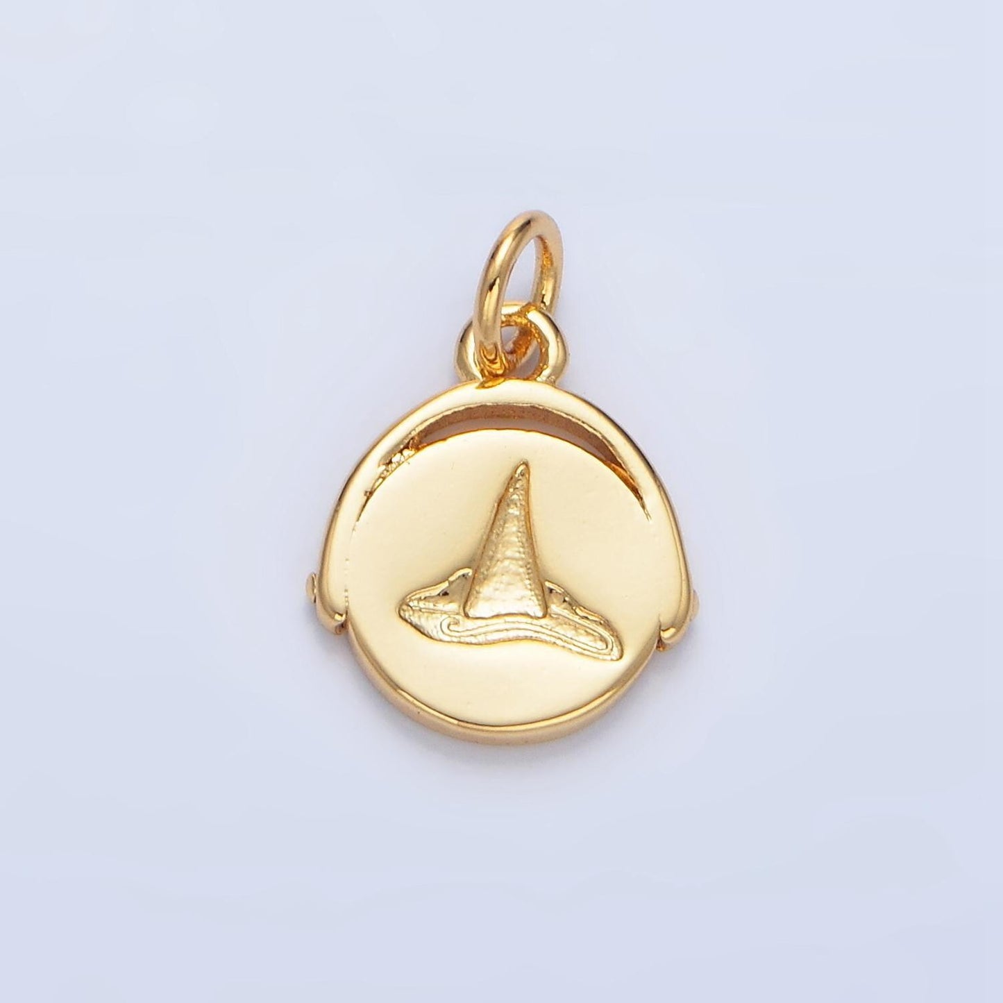 Double sided witch hat charm broom charm halloween sorcerers hat pendant halloween jewelry inspired for necklace bracelet supply x908
