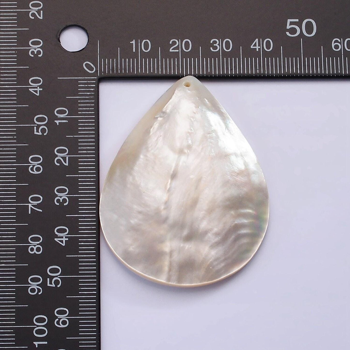 1x natural tear drop white mop mother of pearl shell pear disc pendant for mermaid beach under the sea jewelry inspired one of a kind