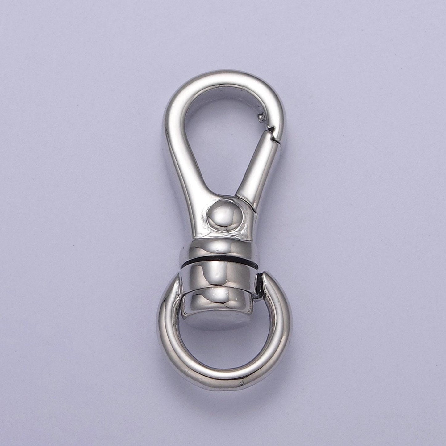 Gold filled push in clasp, plain lobster clasp, enhancer link to charms, 25x10mm Purse Charm Component l-662 l-663