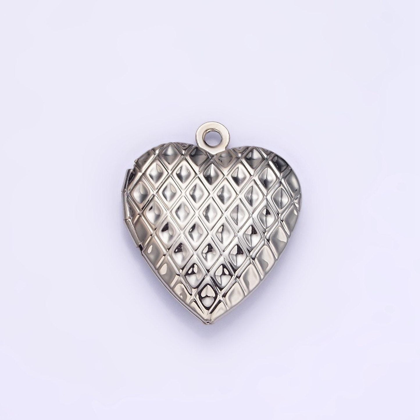 24k gold filled locket charm gold heart locket charm minimalist locket pendant for jewelry making d410
