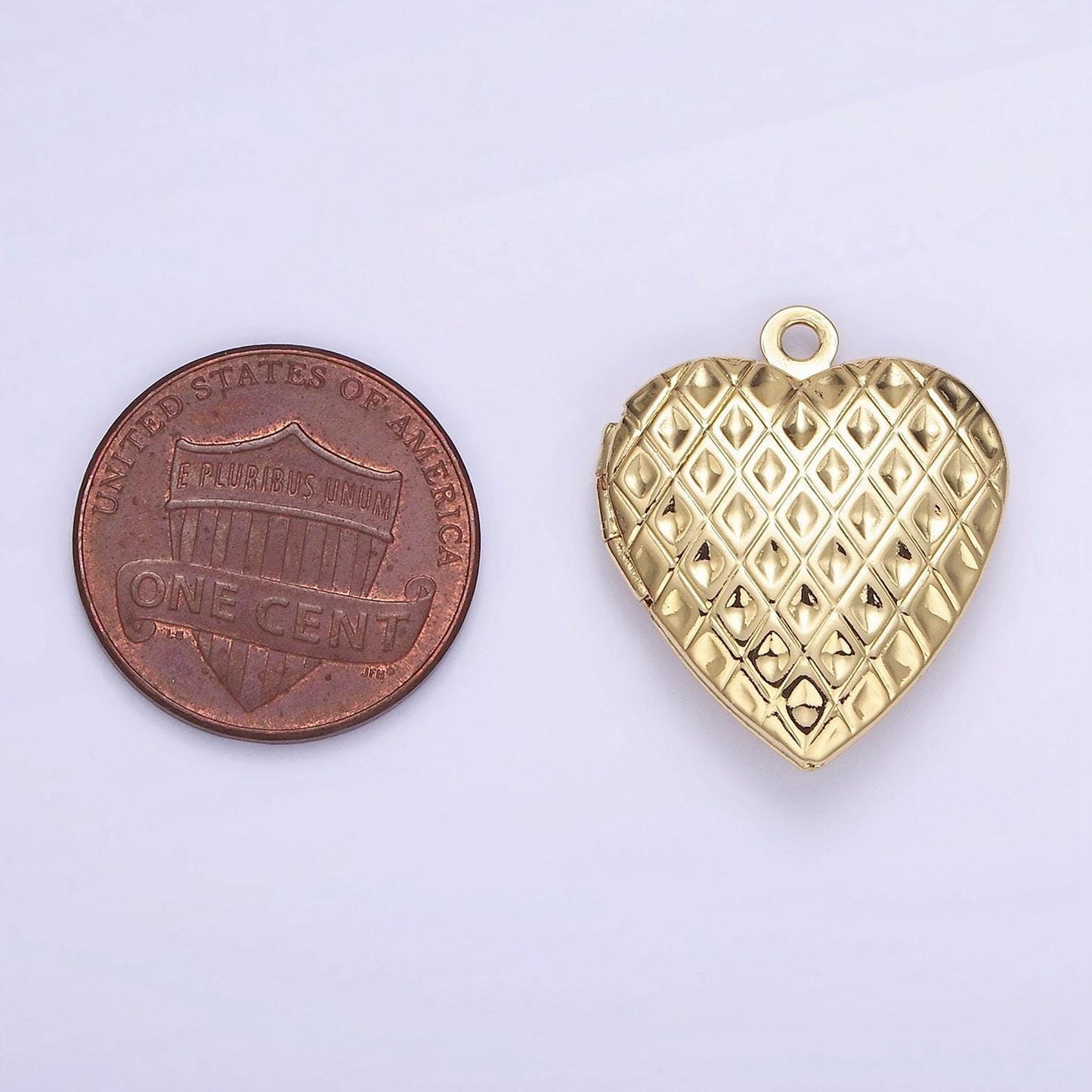 24k gold filled locket charm gold heart locket charm minimalist locket pendant for jewelry making d410
