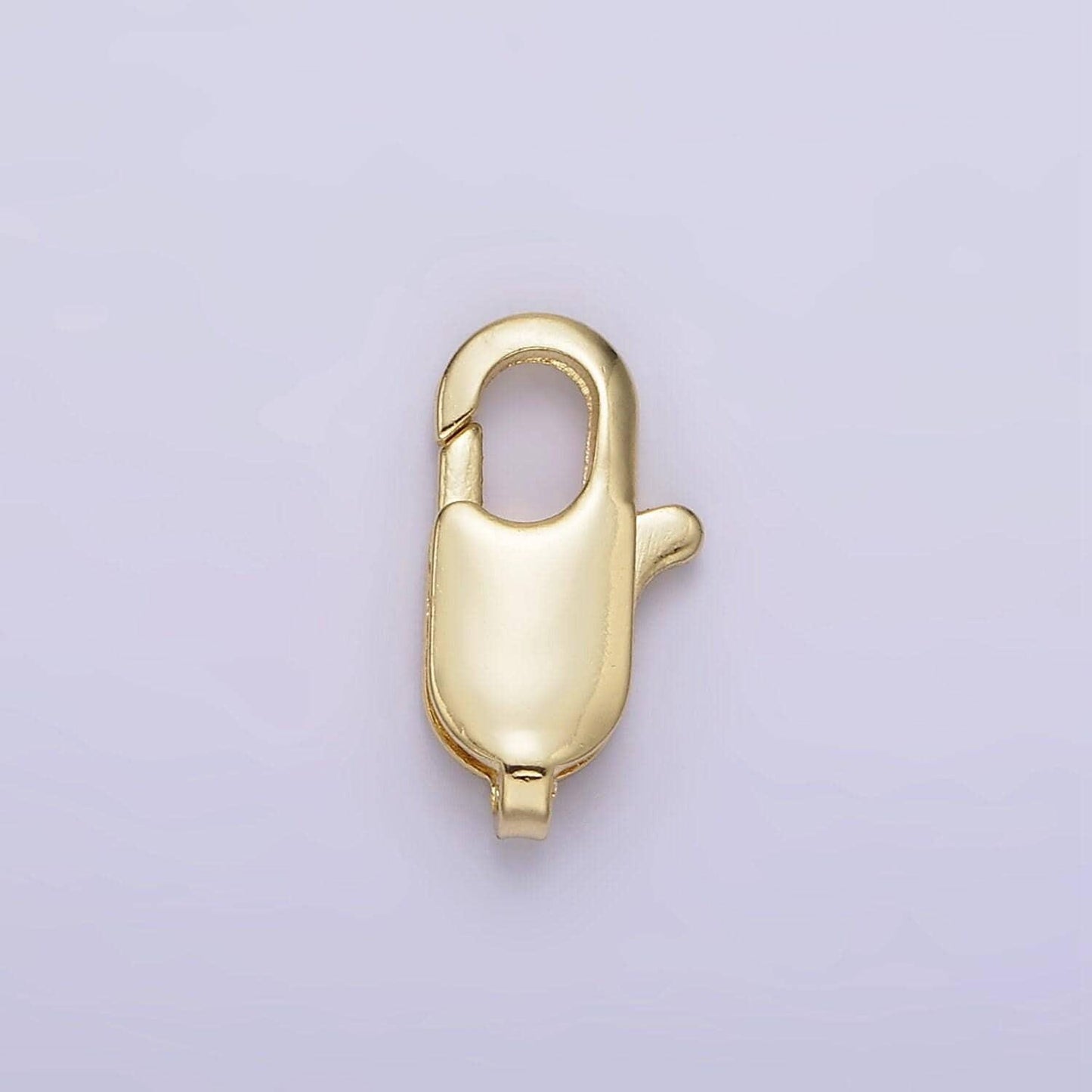1pc wholesale 14k gold filled 13.5mm, 12mm, 10mm, 9mm lobster claw clasps closure jewelry findings supply | z525 - z528