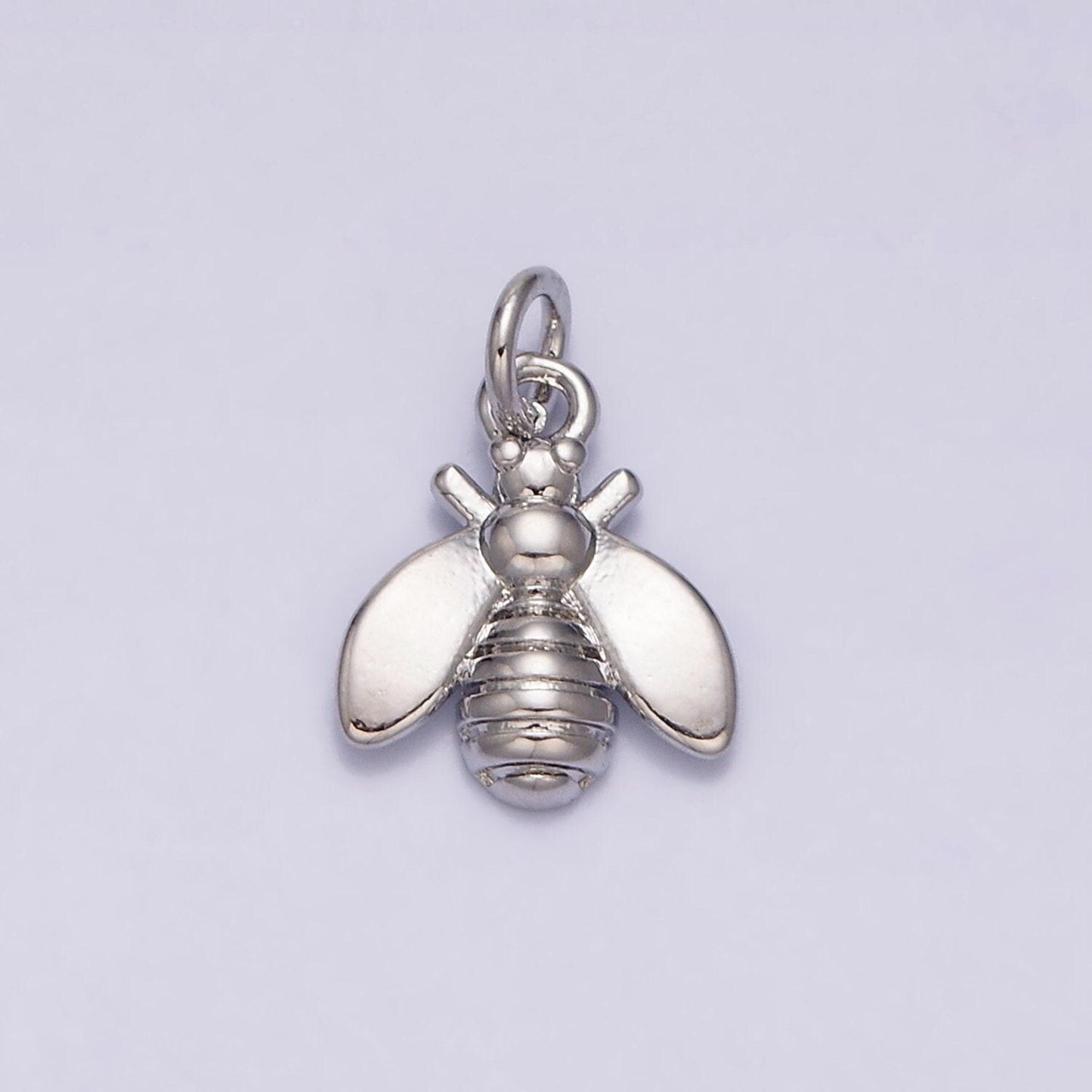 Mini gold filled fly charm small insect pendant ac1131
