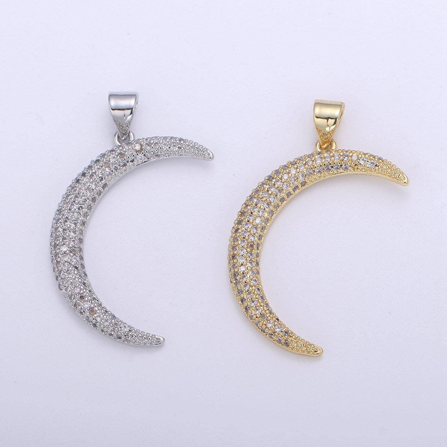 Gold filled moon pendants h-719 h-720