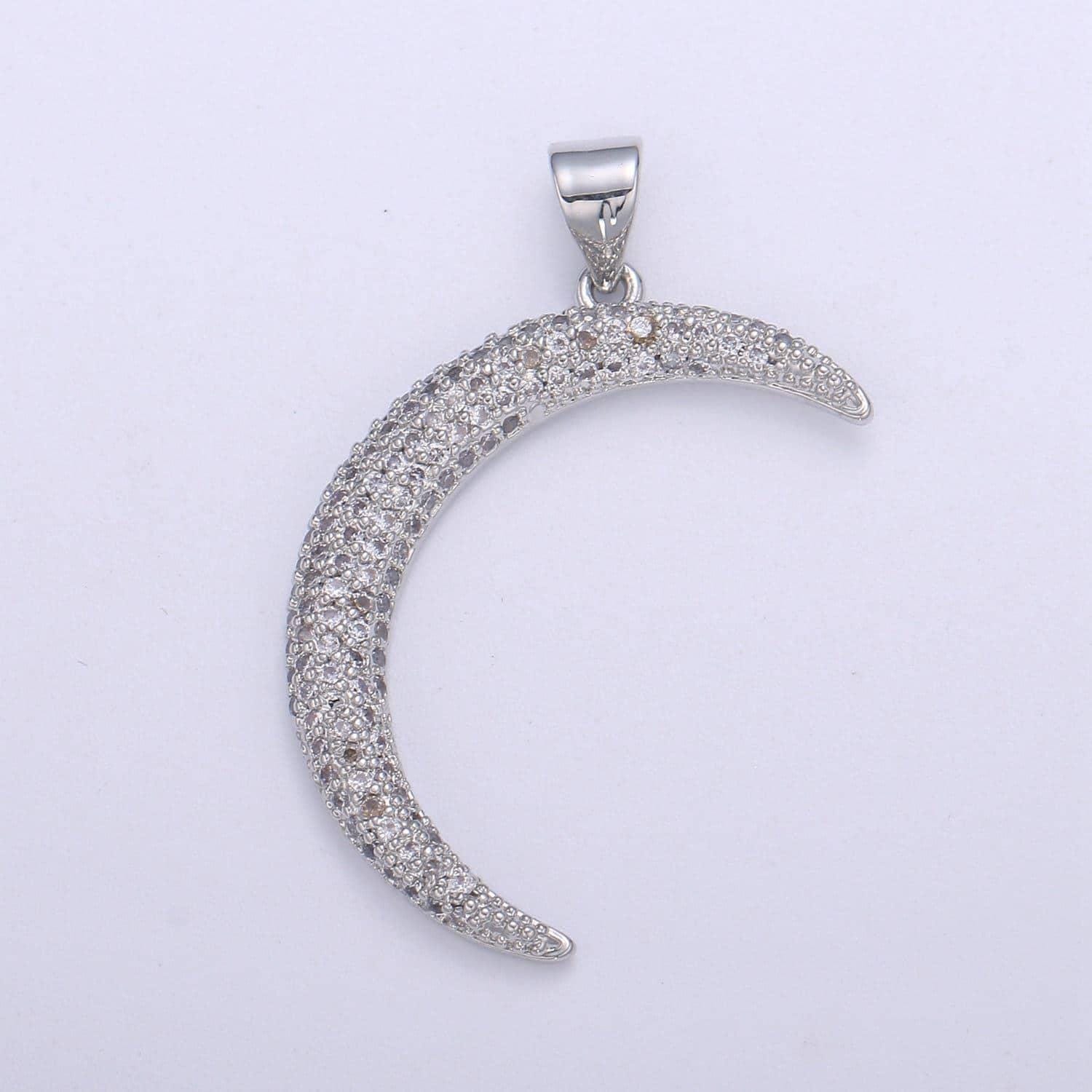Gold filled moon pendants h-719 h-720