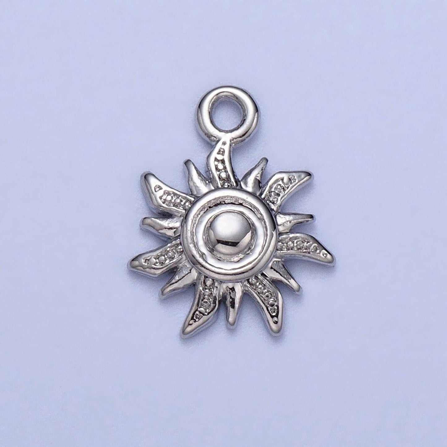 Mini gold sun charm celestial charm bohemian yogi charm jewelry finding silver sun ray charm for necklace bracelet earring supply ac030