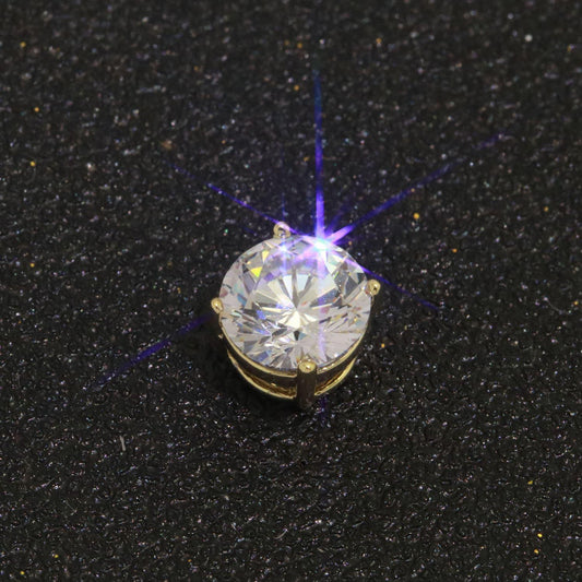 1pc rondelle spacer beads 14k gold filled solitaire cz beads cubic zirconia for jewelry making bracelets necklaces b-683