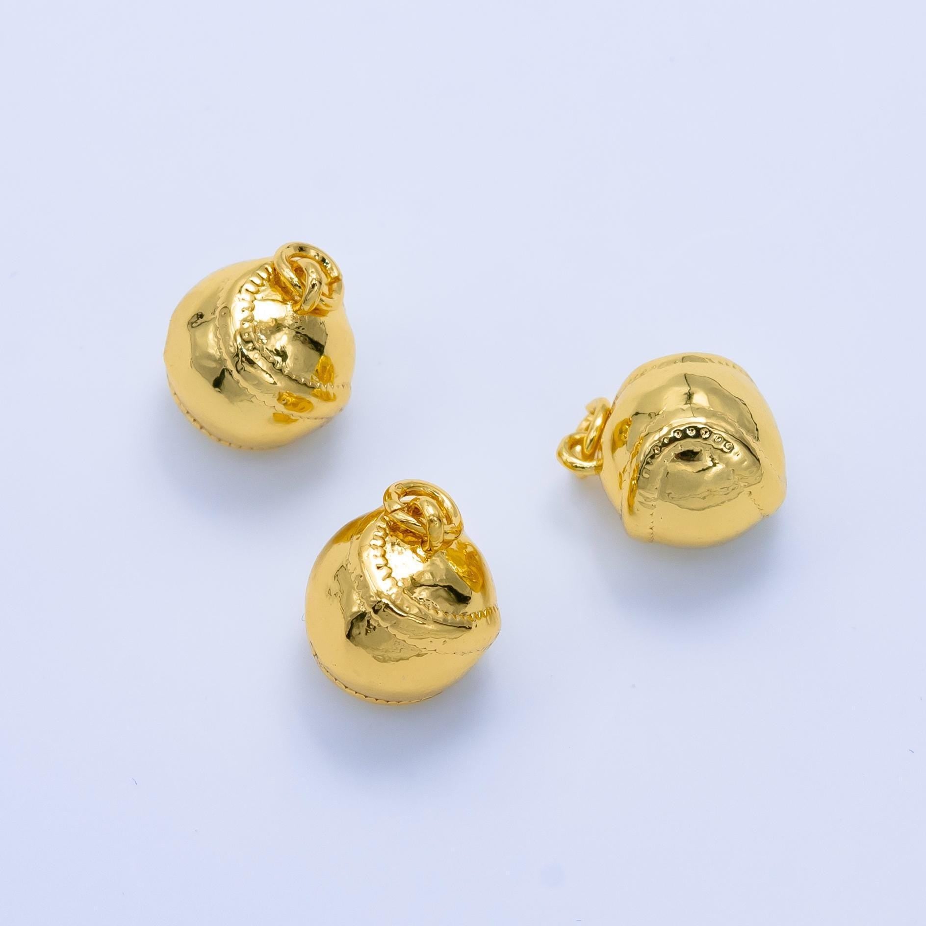Dainty baseball ball charm softball pendant sport charm coach gift idea for jewelry making supply w066