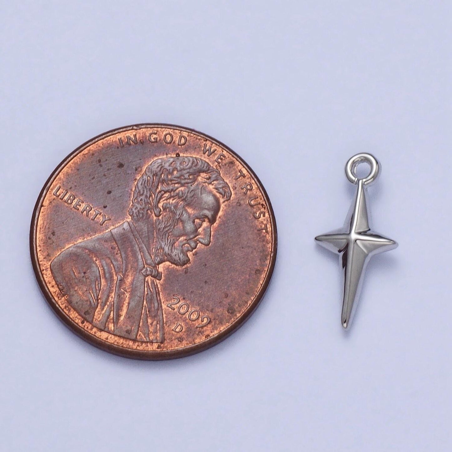 Mini gold star charms, tiny north star charm necklace bracelet earring accessories celestial findings jewelry making supplies ac046