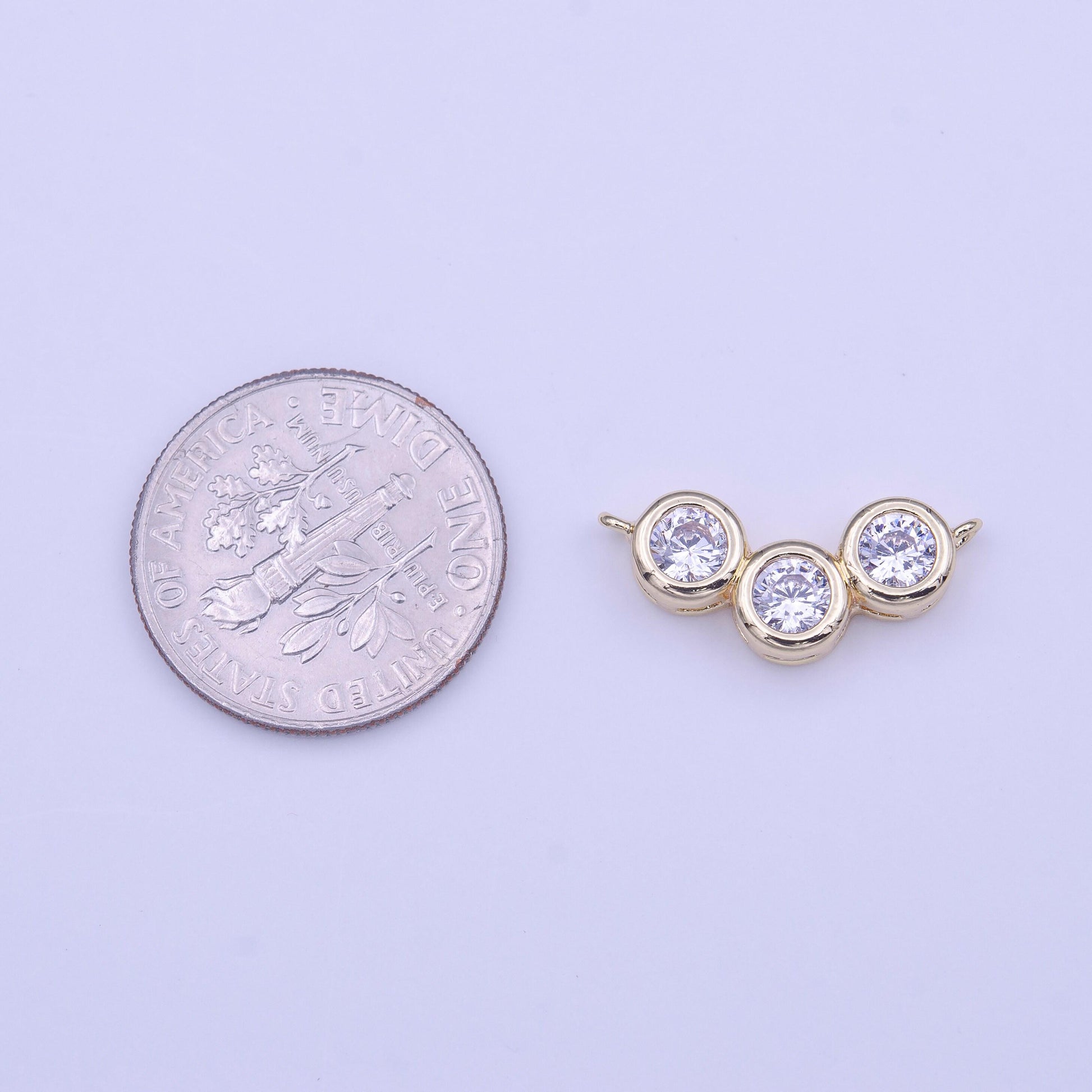 Mini gold charm connector hidden mouse jewelry inspired link connector for necklace bracelet jewelry making supply y648