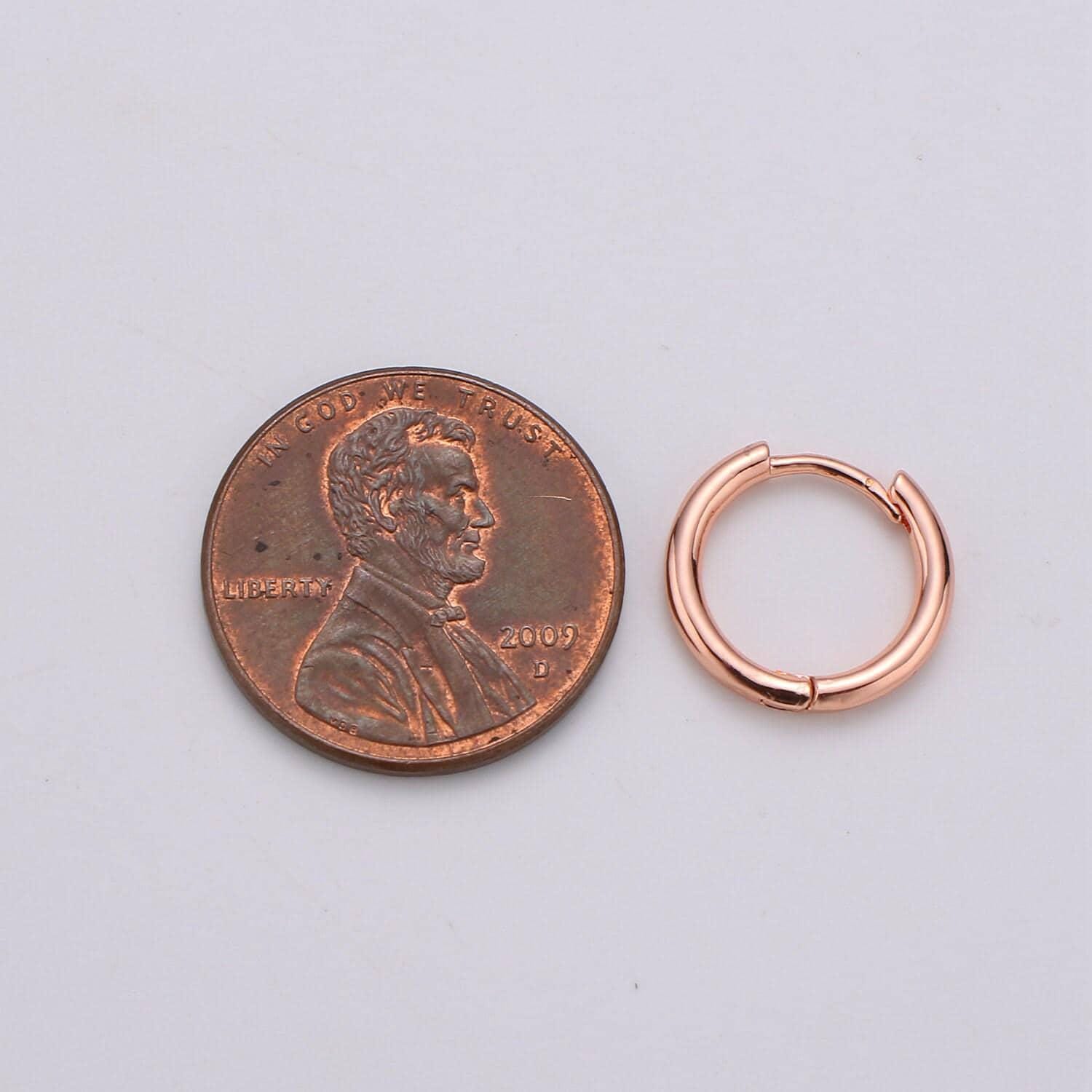 Dainty hoop earring small hoop earring minimalist hoop earring silver hoops tiny gold hoop ear huggers cartilage earrings rose gold black