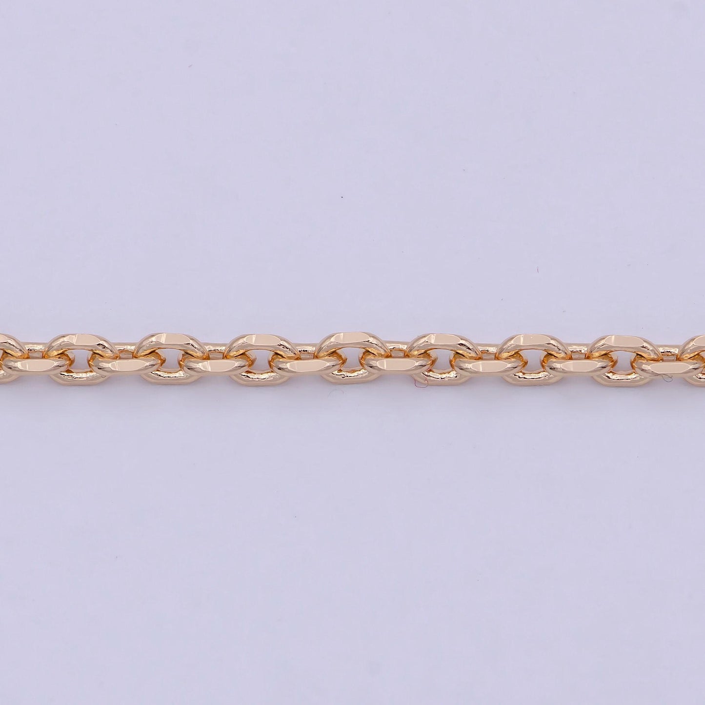 18k gold filled cable chain necklace layer chain necklace ready to wear 17.7 inch wa-761