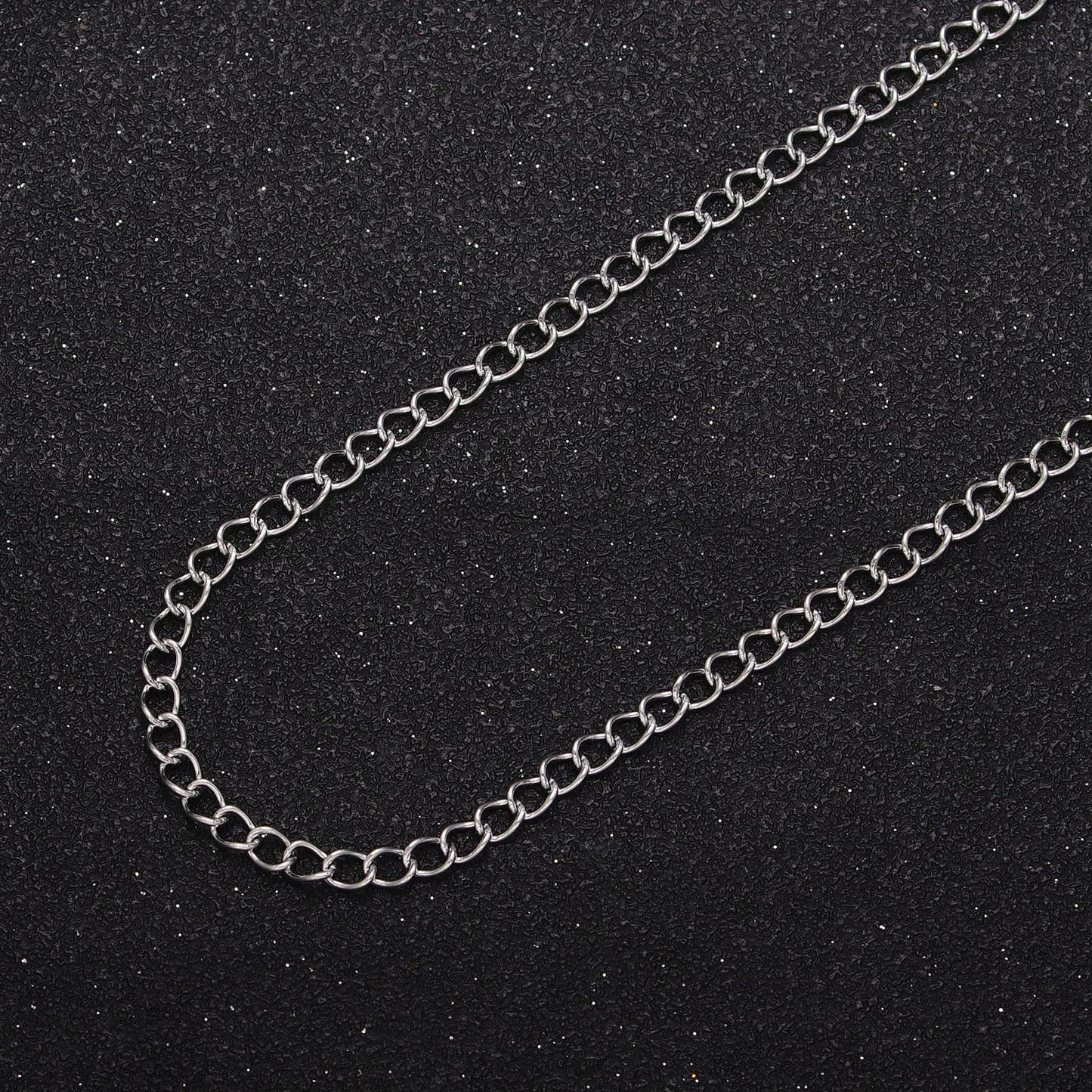 24k gold filled cable thin rolo curb bulk chain, 2.9mm gold & silver unfinished chain for jewelry extenders making | roll-939, roll-940