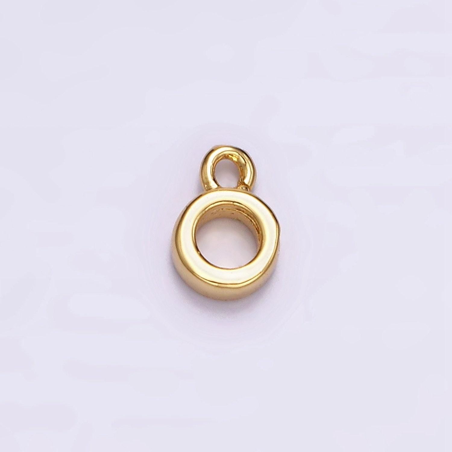 Mini gold silver bail beads bail charm holder spacer with loop tube bails cord bails slider bails spacer ring z923