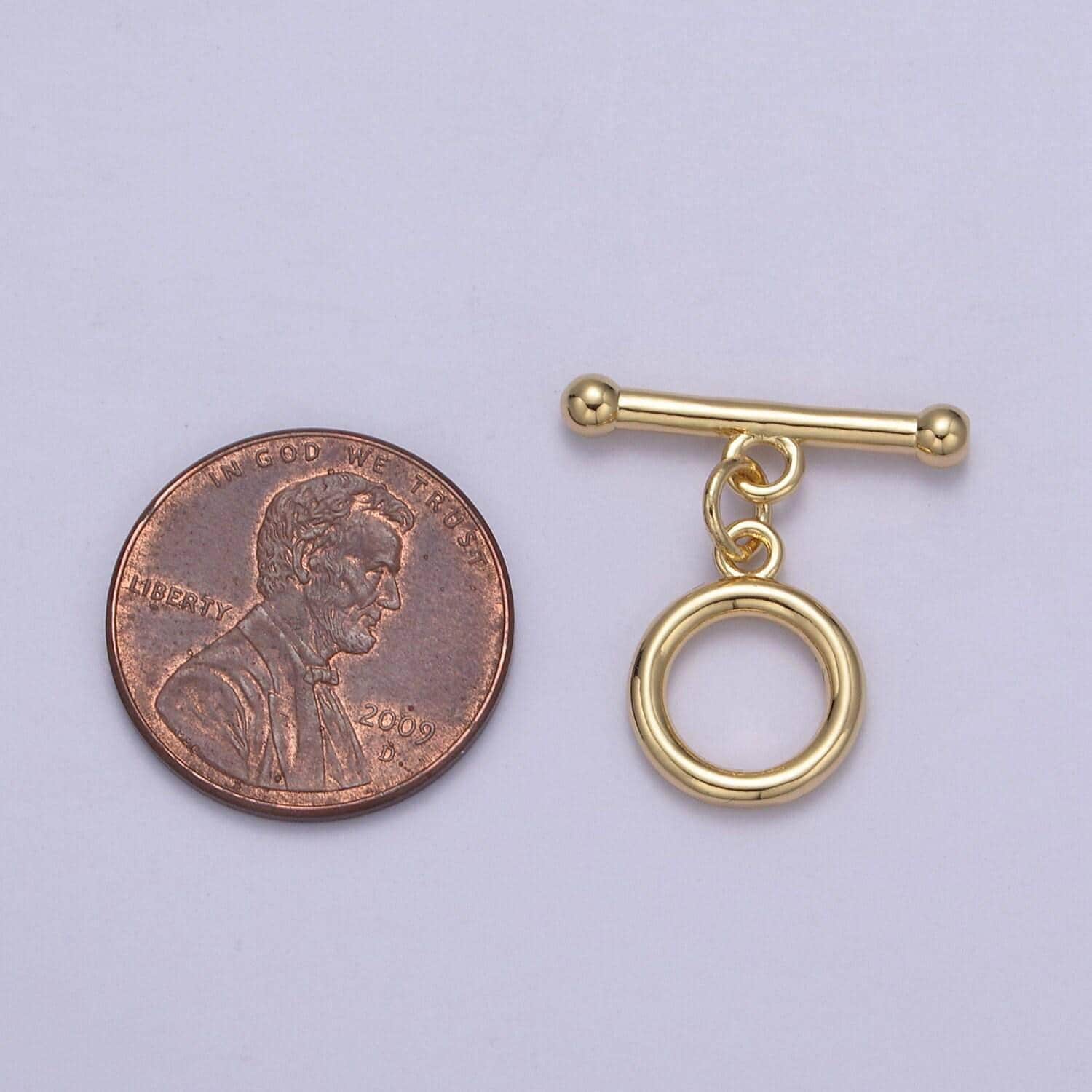 1 pc gold filled toggle clasp | 18.6mm x 15.3mm, 19.1mm x 20.4mm | simple modern gold toggle clasp, for necklace, bracelet | l-670 l-672